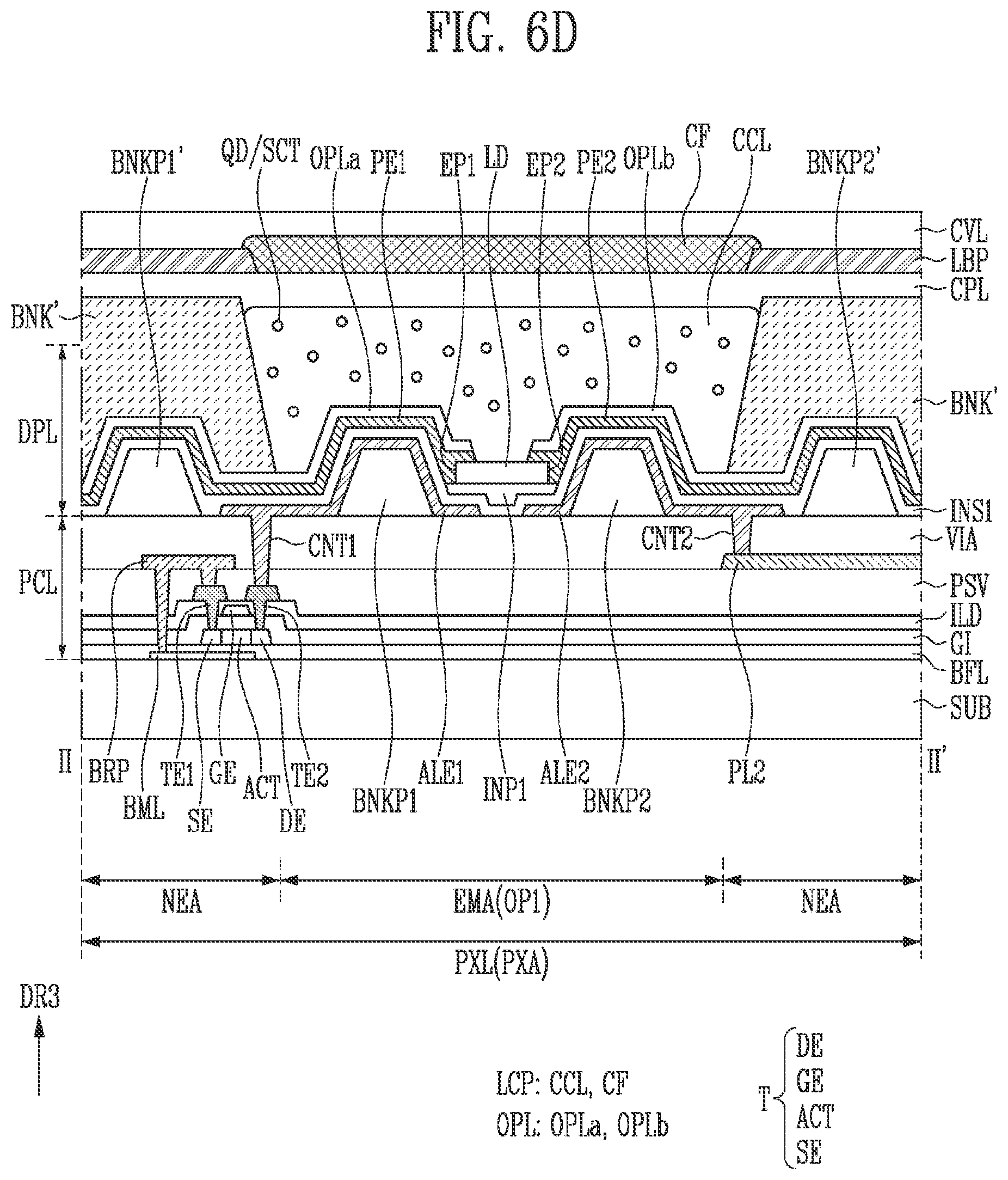 Patent US12610664 Figure 9 – Display device and method of fabricating the same
