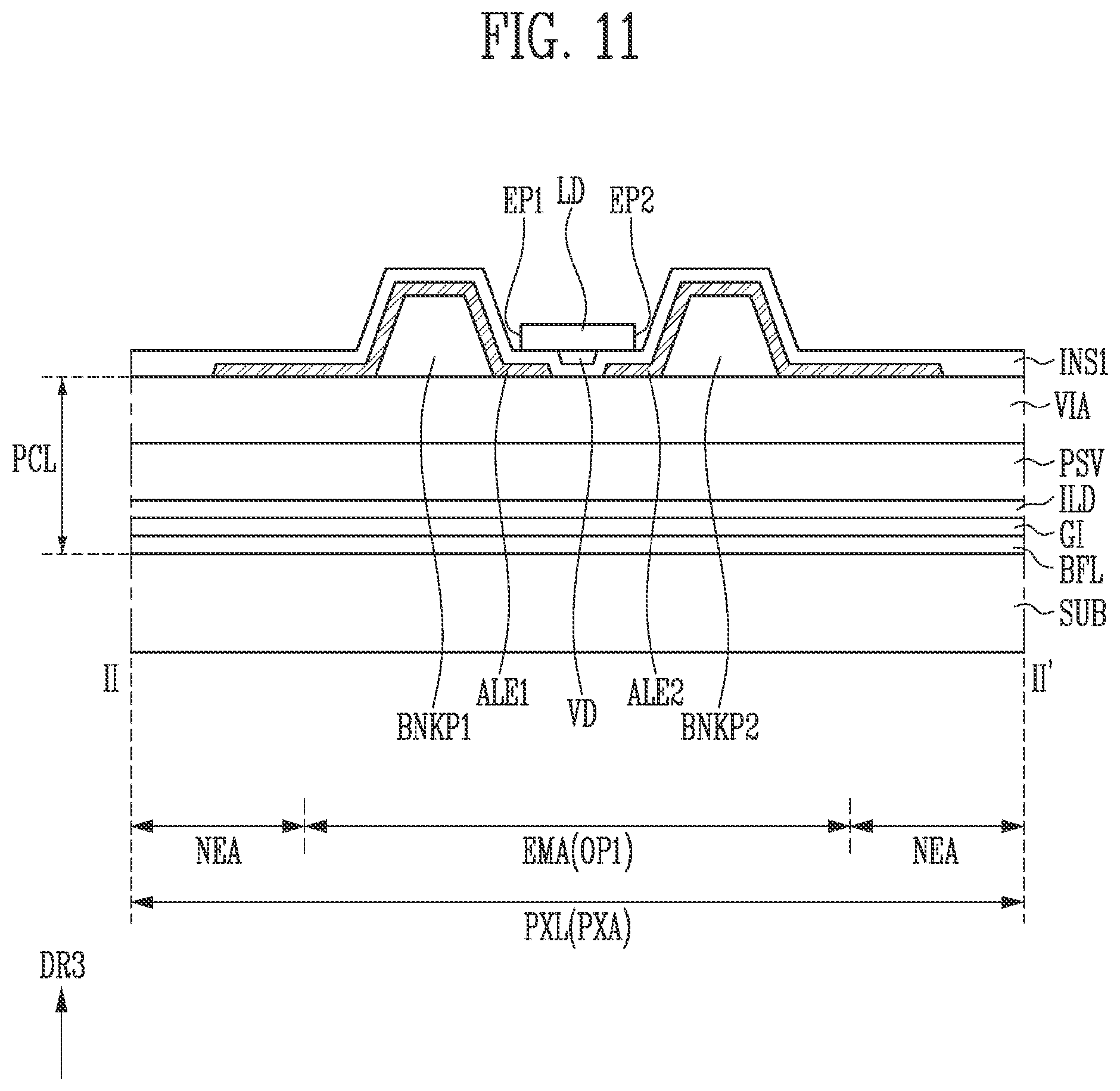 Patent US12610664 Figure 16 – Display device and method of fabricating the same