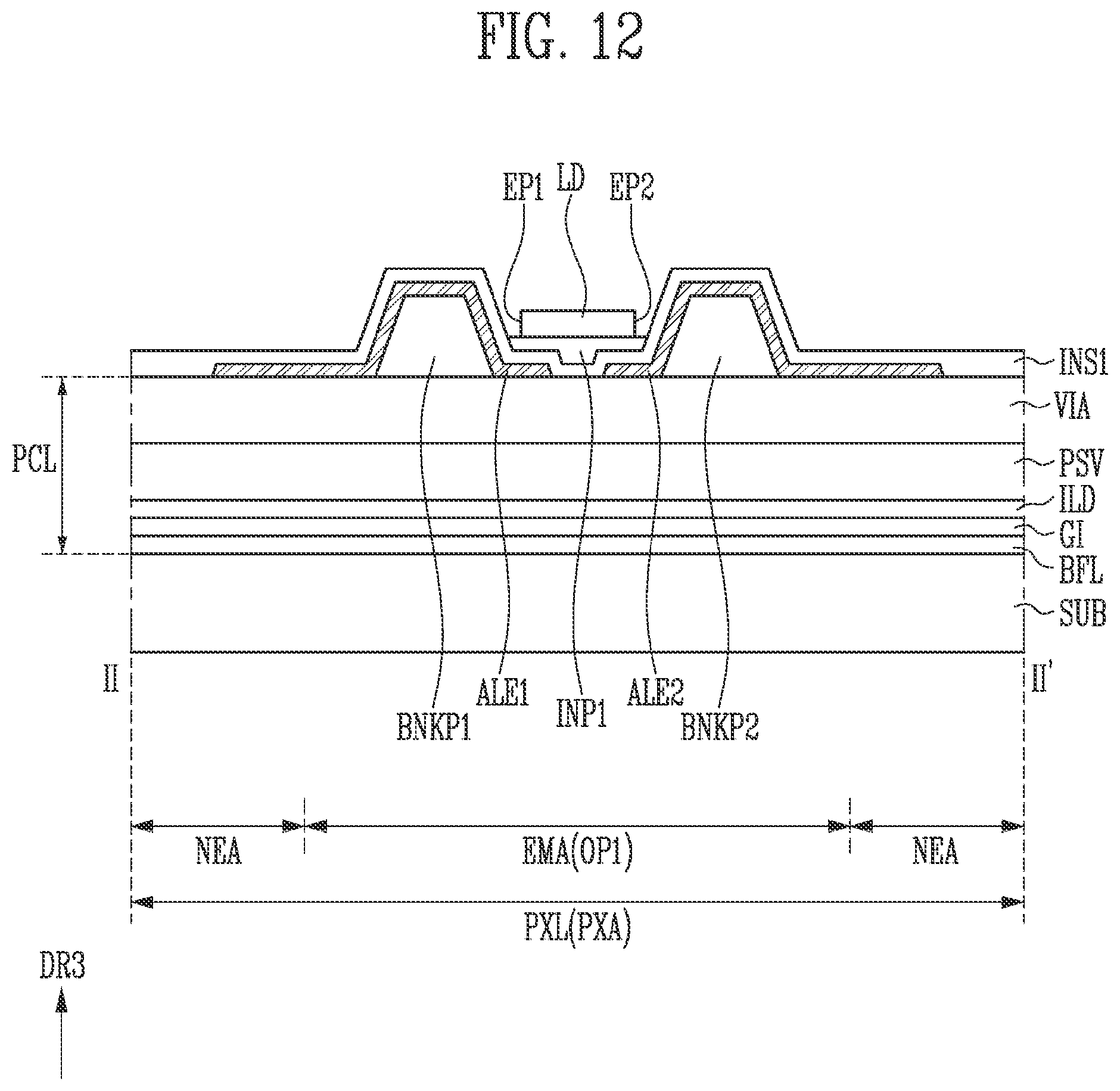 Patent US12610664 Figure 17 – Display device and method of fabricating the same