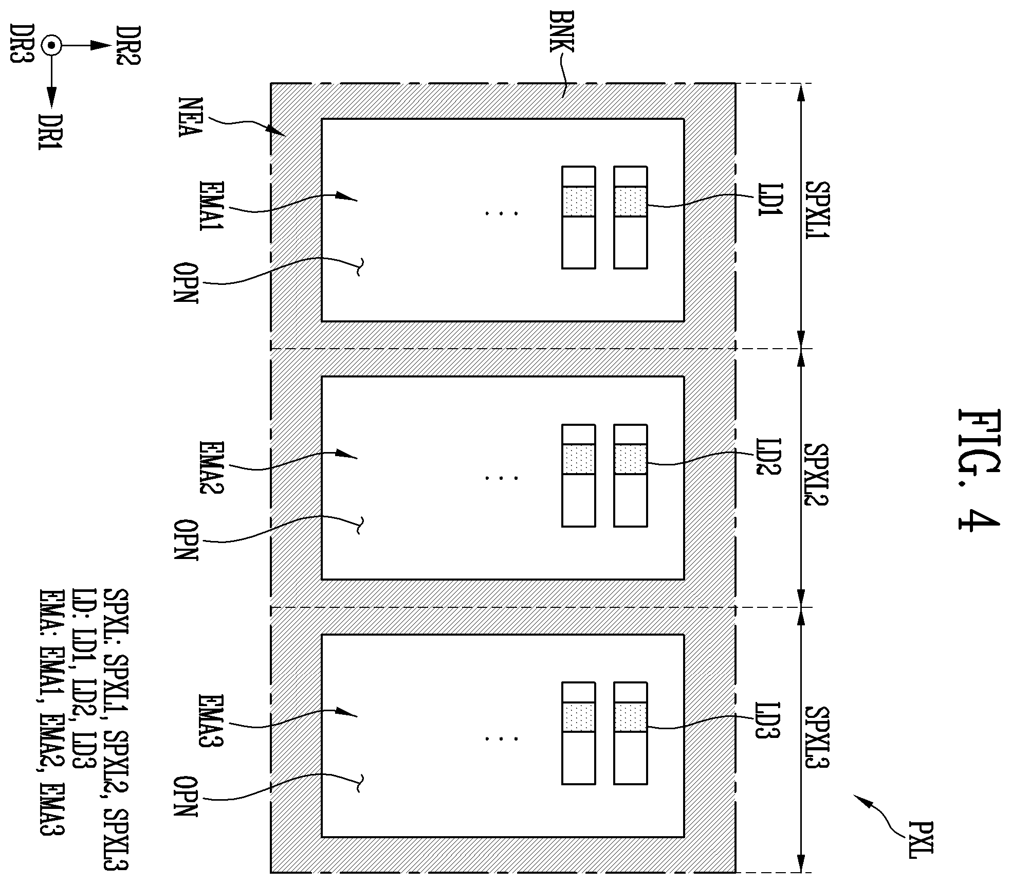Patent US12610665 Figure 4 – Display device and method of manufacturing the same