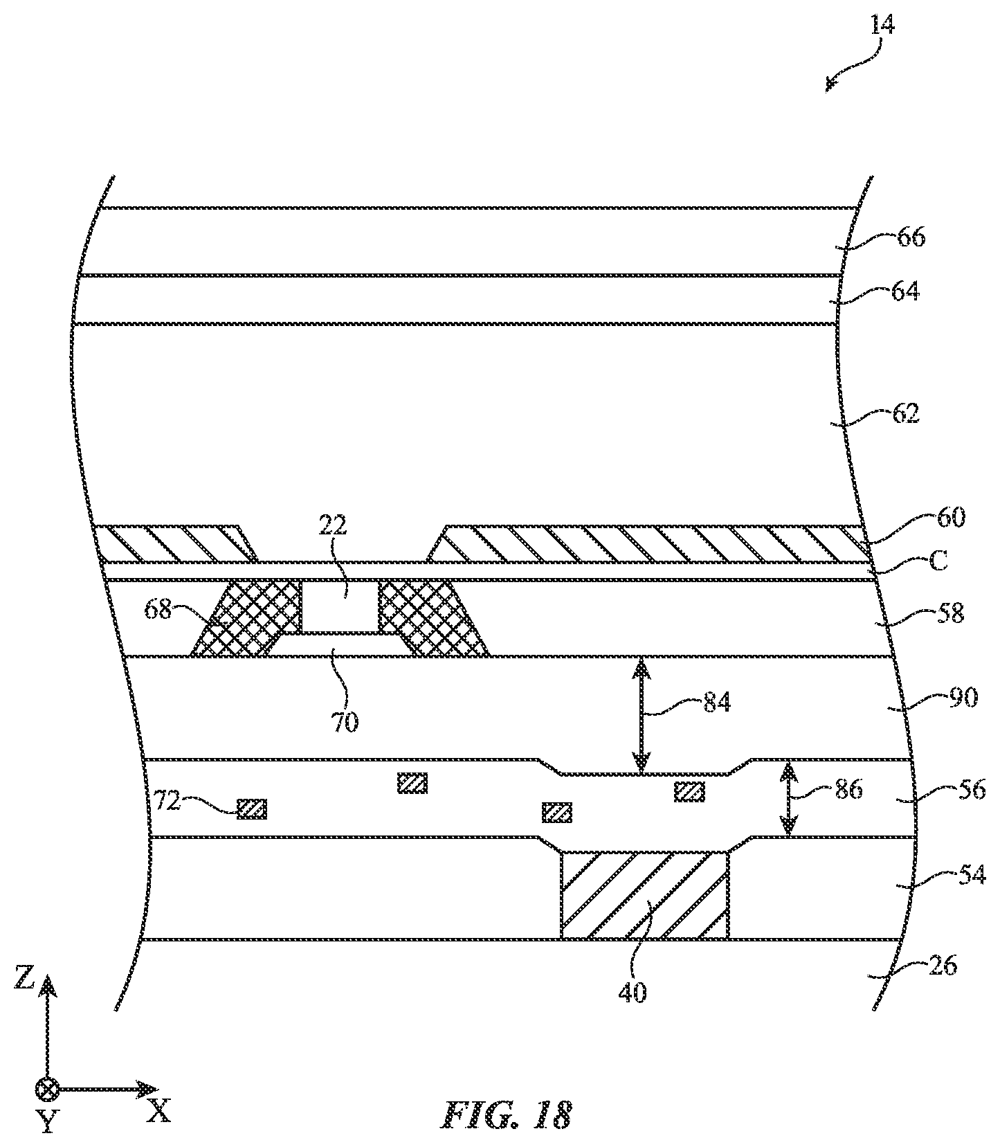 Patent US12610671 Figure 18 – Pixel optical structures for display optical efficiency
