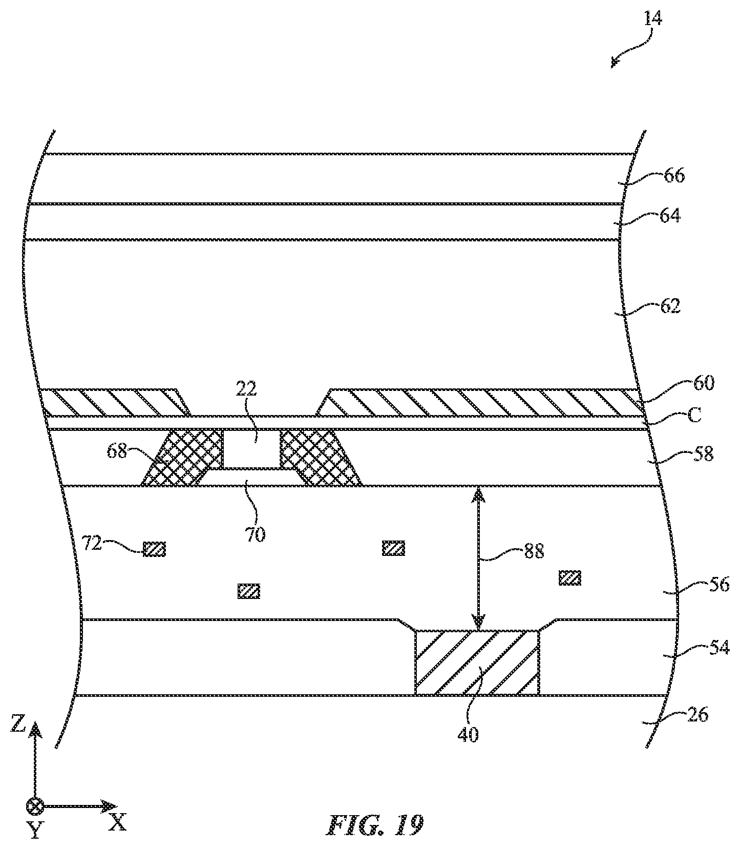 Patent US12610671 Figure 19 – Pixel optical structures for display optical efficiency