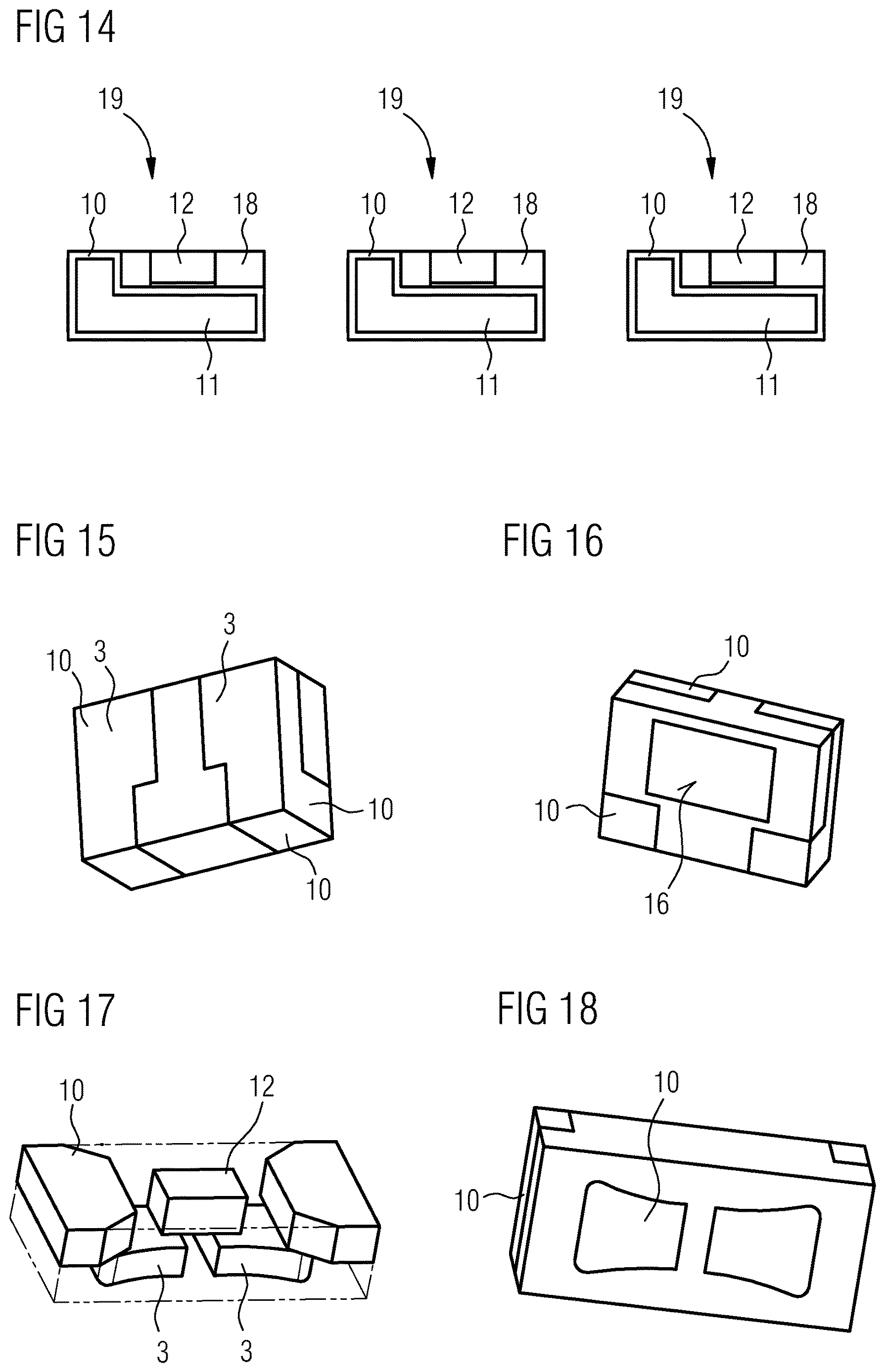 Patent US12610673 Figure 5 – Radiation-emitting component, method for producing a radiation-emitting component, and module with a radiation-emitting component