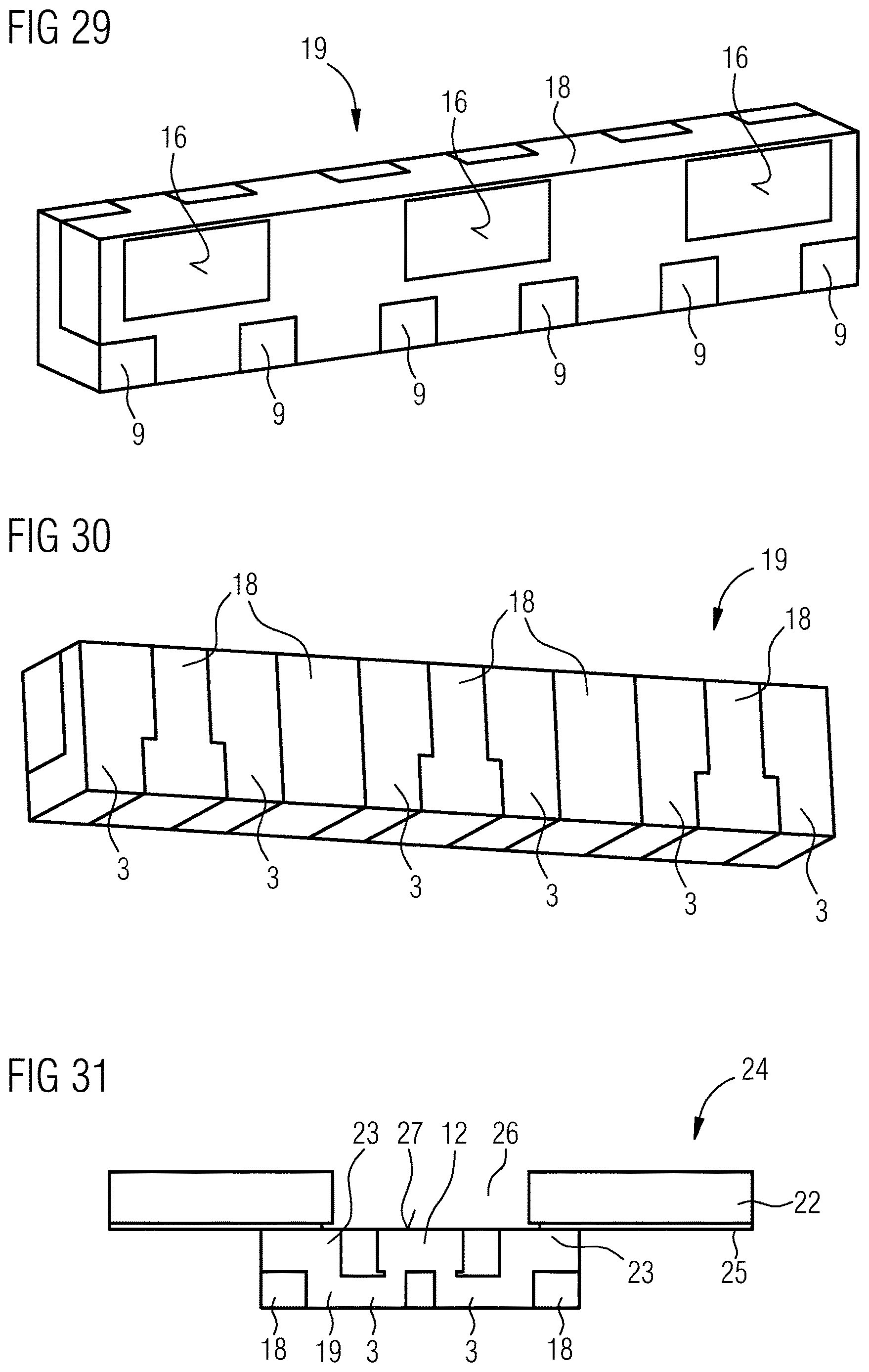 Patent US12610673 Figure 8 – Radiation-emitting component, method for producing a radiation-emitting component, and module with a radiation-emitting component