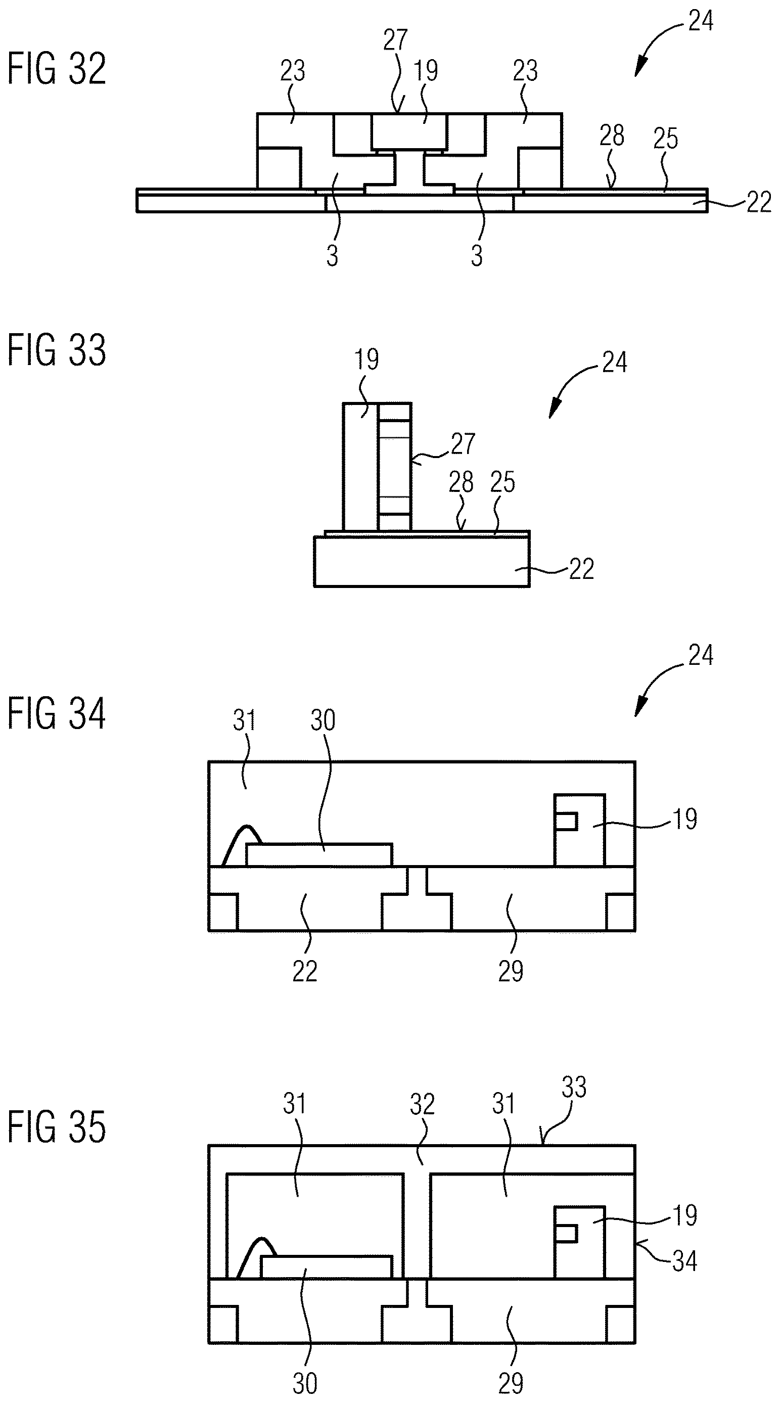 Patent US12610673 Figure 9 – Radiation-emitting component, method for producing a radiation-emitting component, and module with a radiation-emitting component
