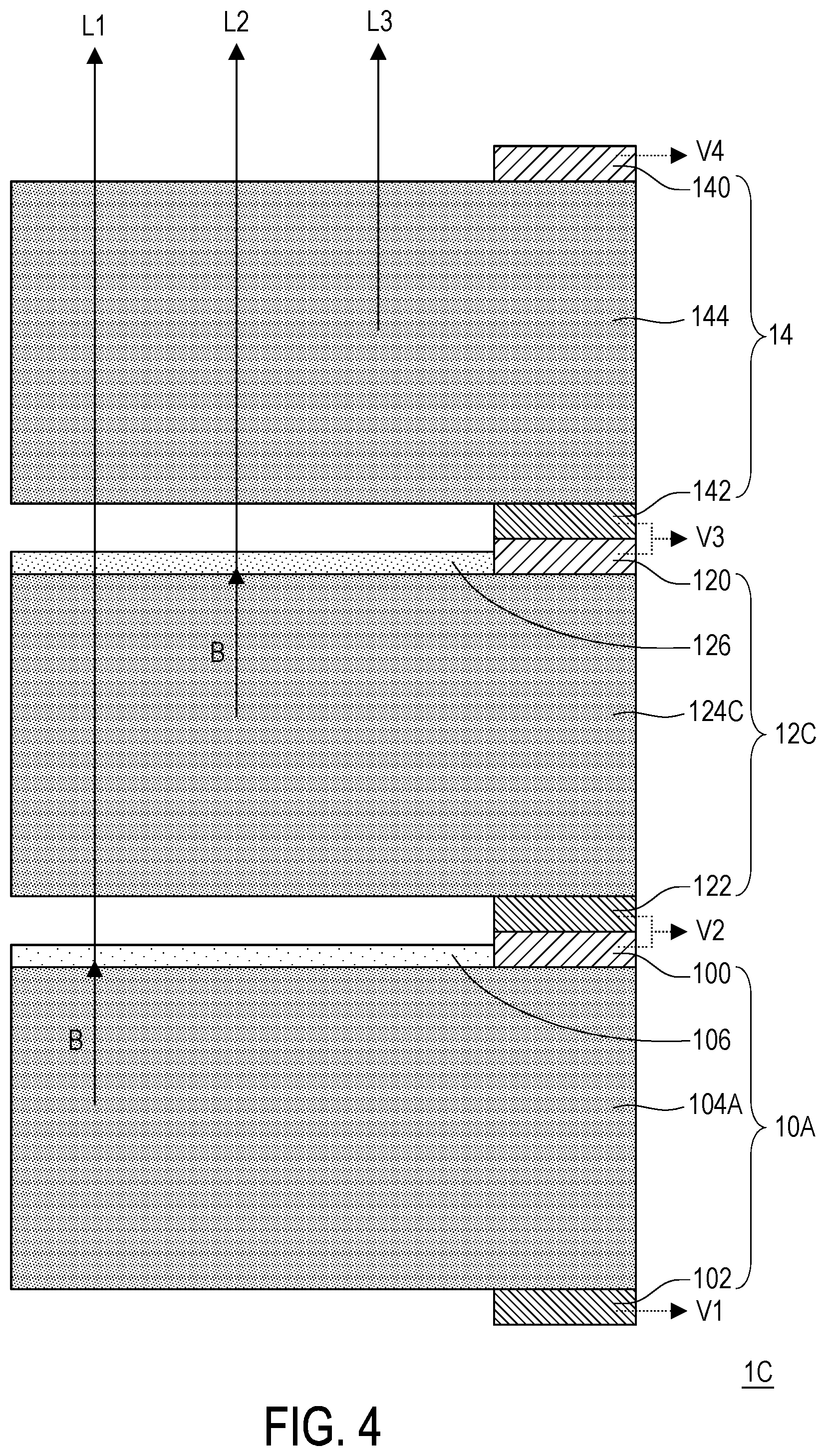 Patent US12610676 Figure 4 – Light emitting device structure and operation method thereof