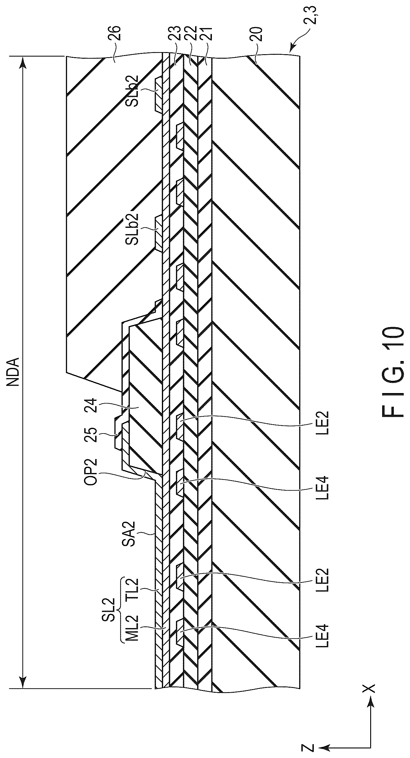 Patent US12610677 Figure 10 – Display device