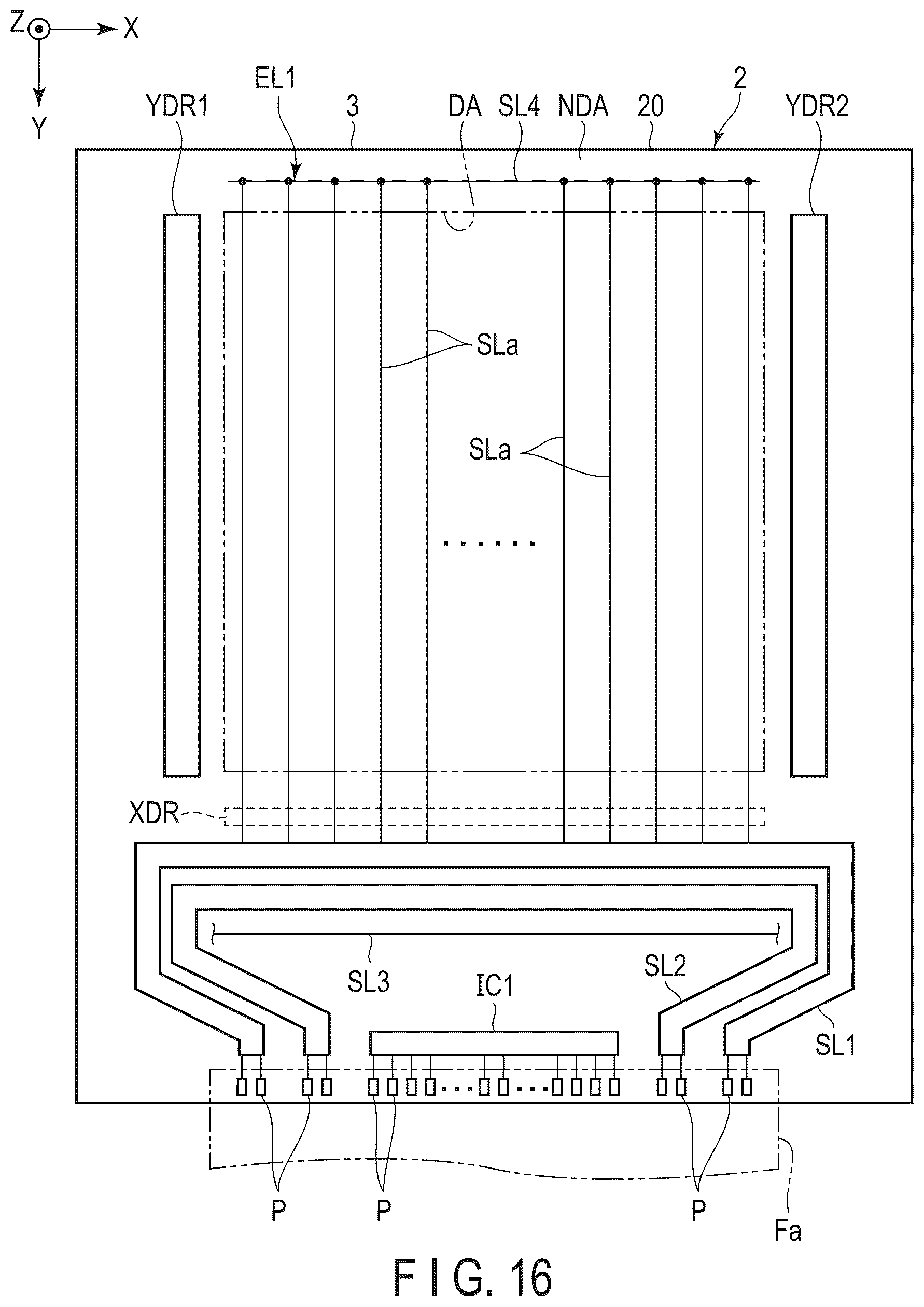 Patent US12610677 Figure 14 – Display device