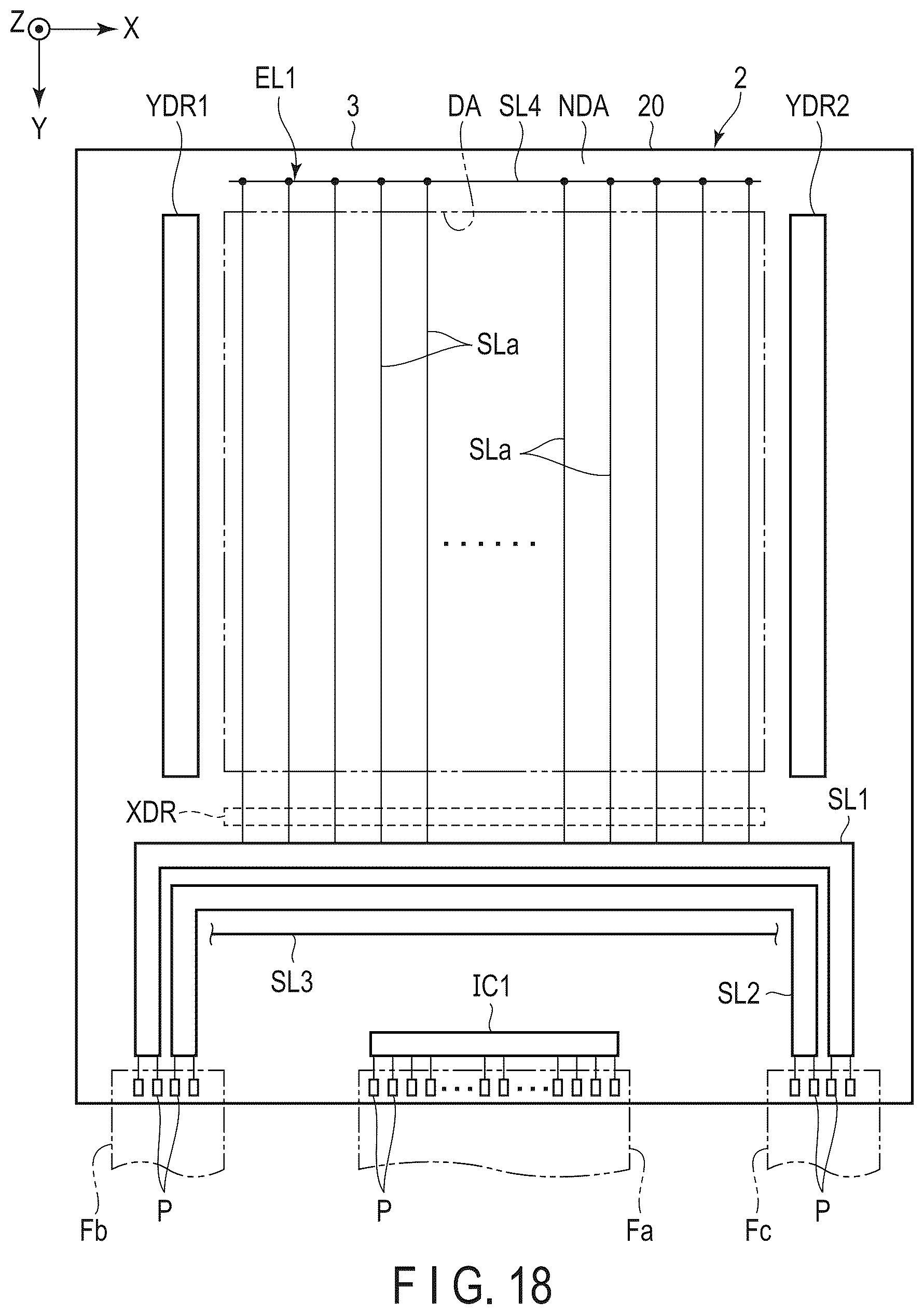 Patent US12610677 Figure 16 – Display device