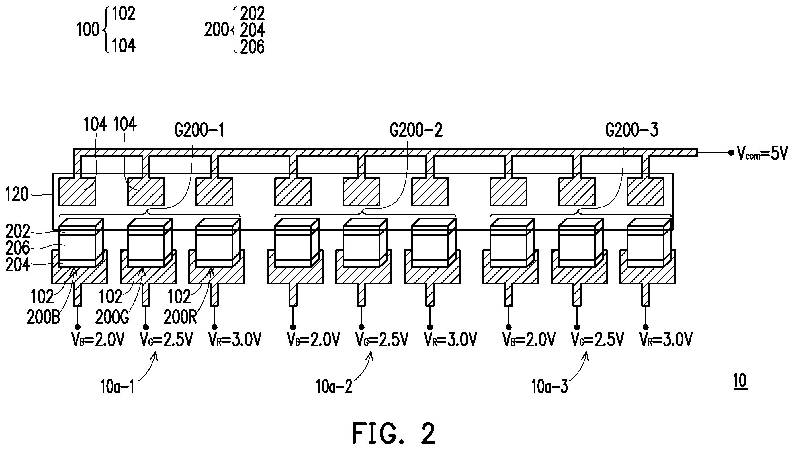 Patent US12610678 Figure 2 – Light emitting panel