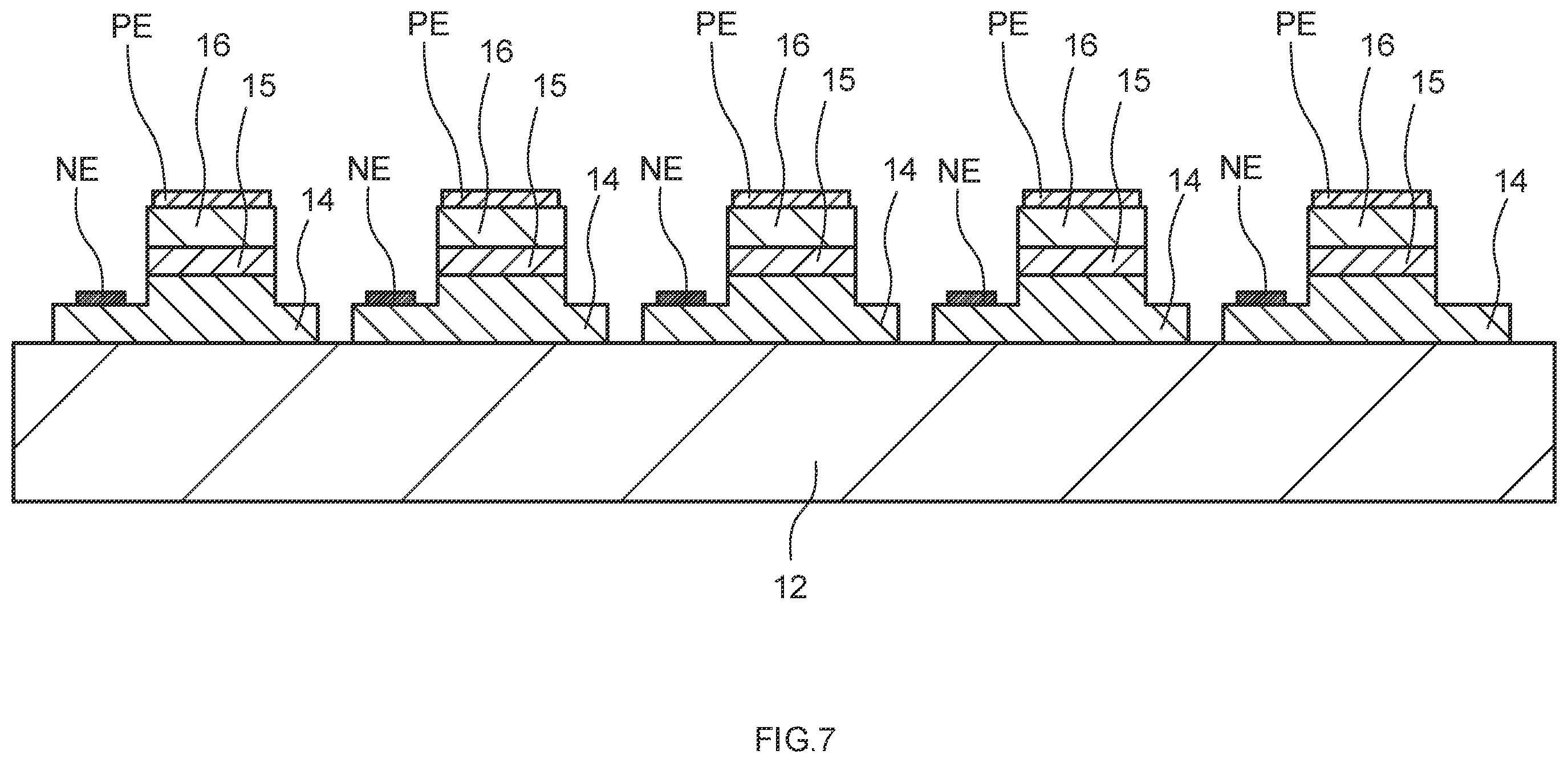 Patent US12610679 Figure 7 – Semiconductor light-emitting device