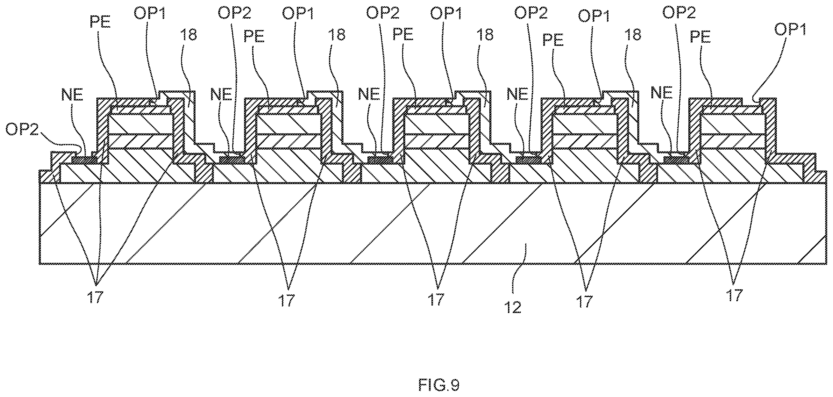 Patent US12610679 Figure 9 – Semiconductor light-emitting device