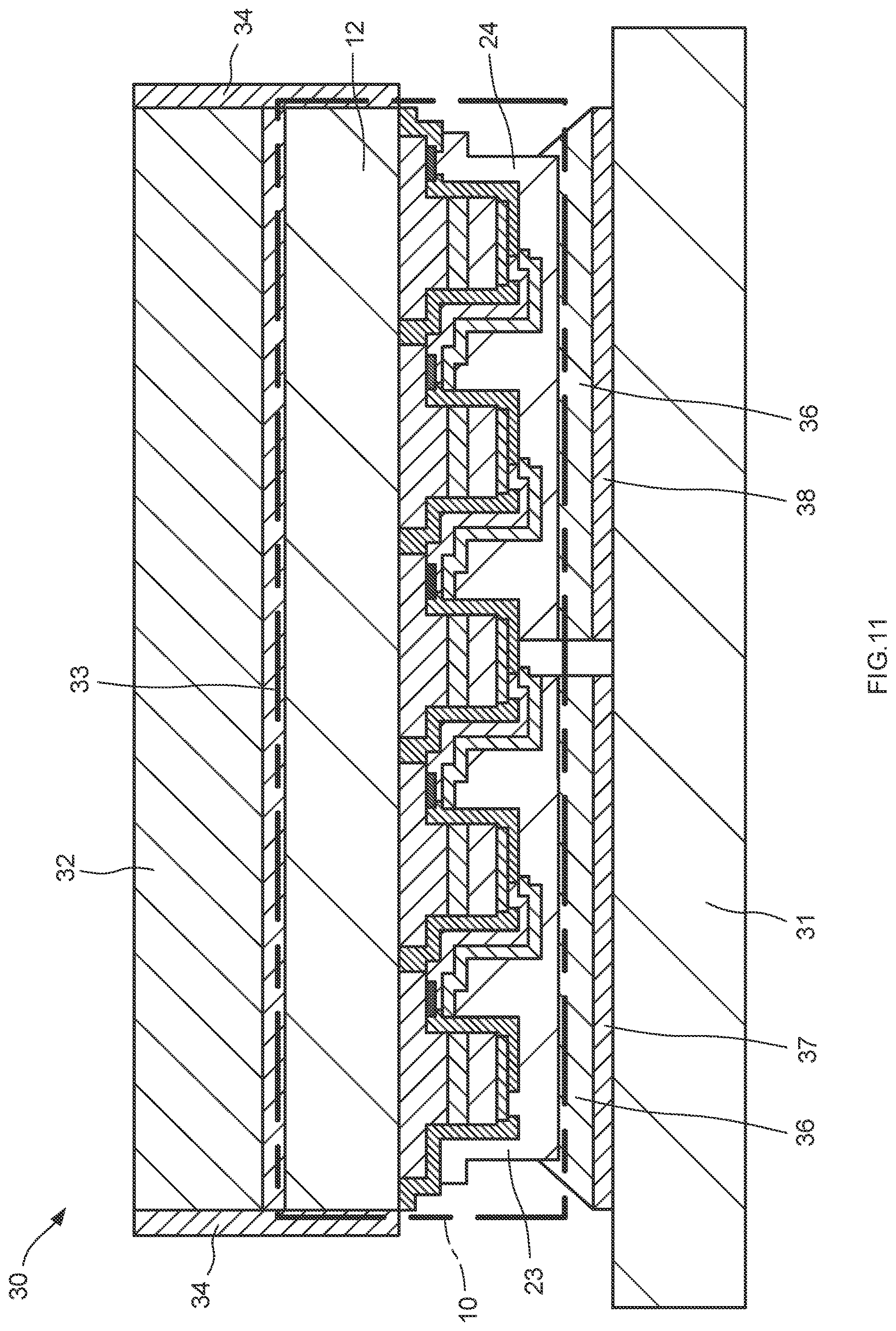 Patent US12610679 Figure 11 – Semiconductor light-emitting device