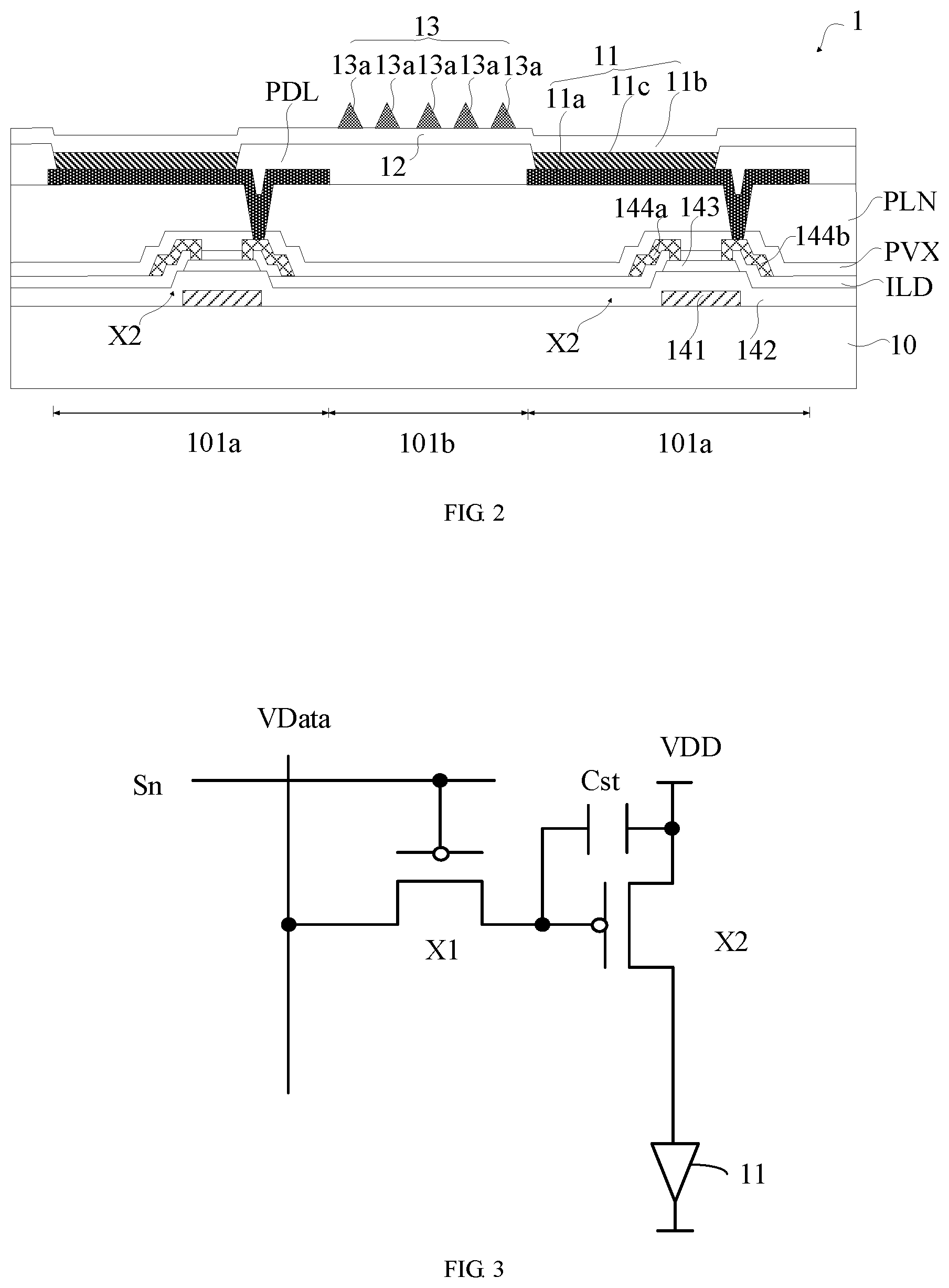 Patent US12610685 Figure 2 – Display panels, transparent display panels and manufacturing methods therefor