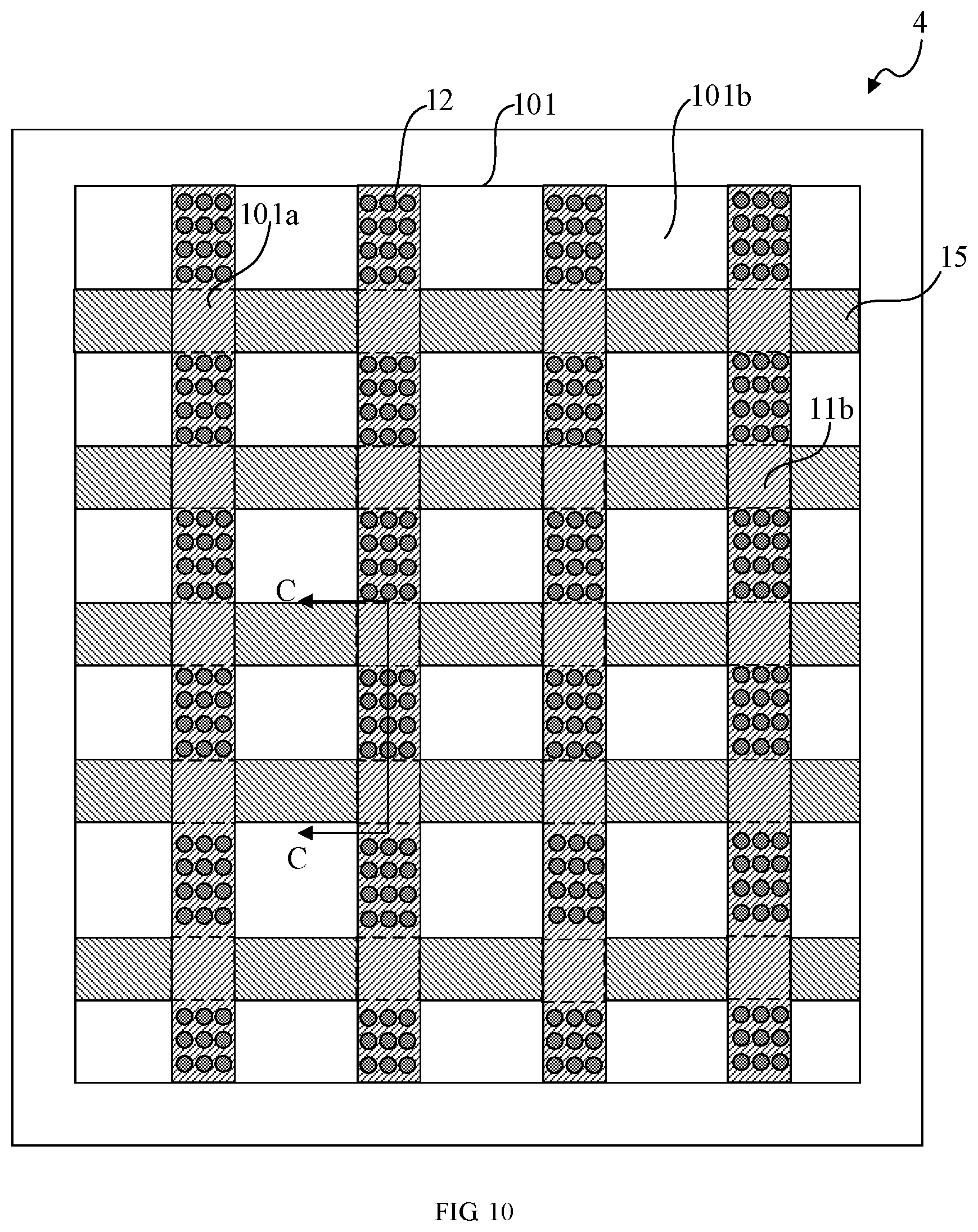 Patent US12610685 Figure 9 – Display panels, transparent display panels and manufacturing methods therefor
