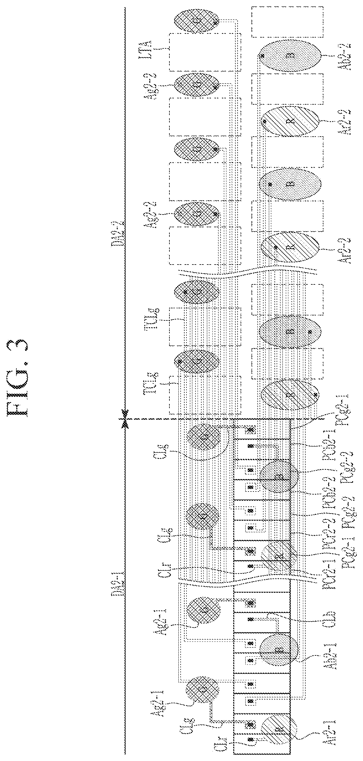 Patent US12610687 Figure 3 – Light emitting display device including a light transmitting area