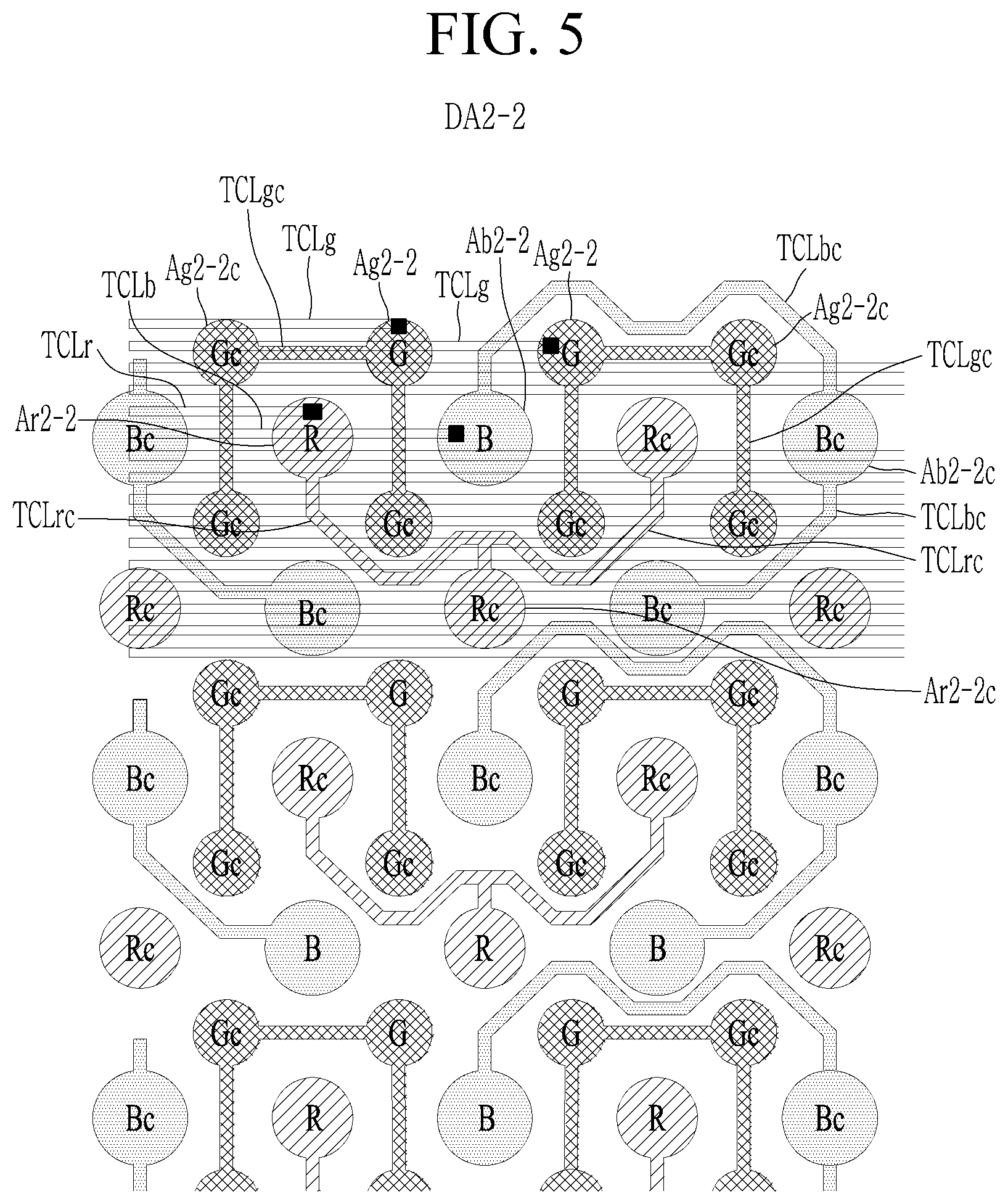 Patent US12610687 Figure 5 – Light emitting display device including a light transmitting area