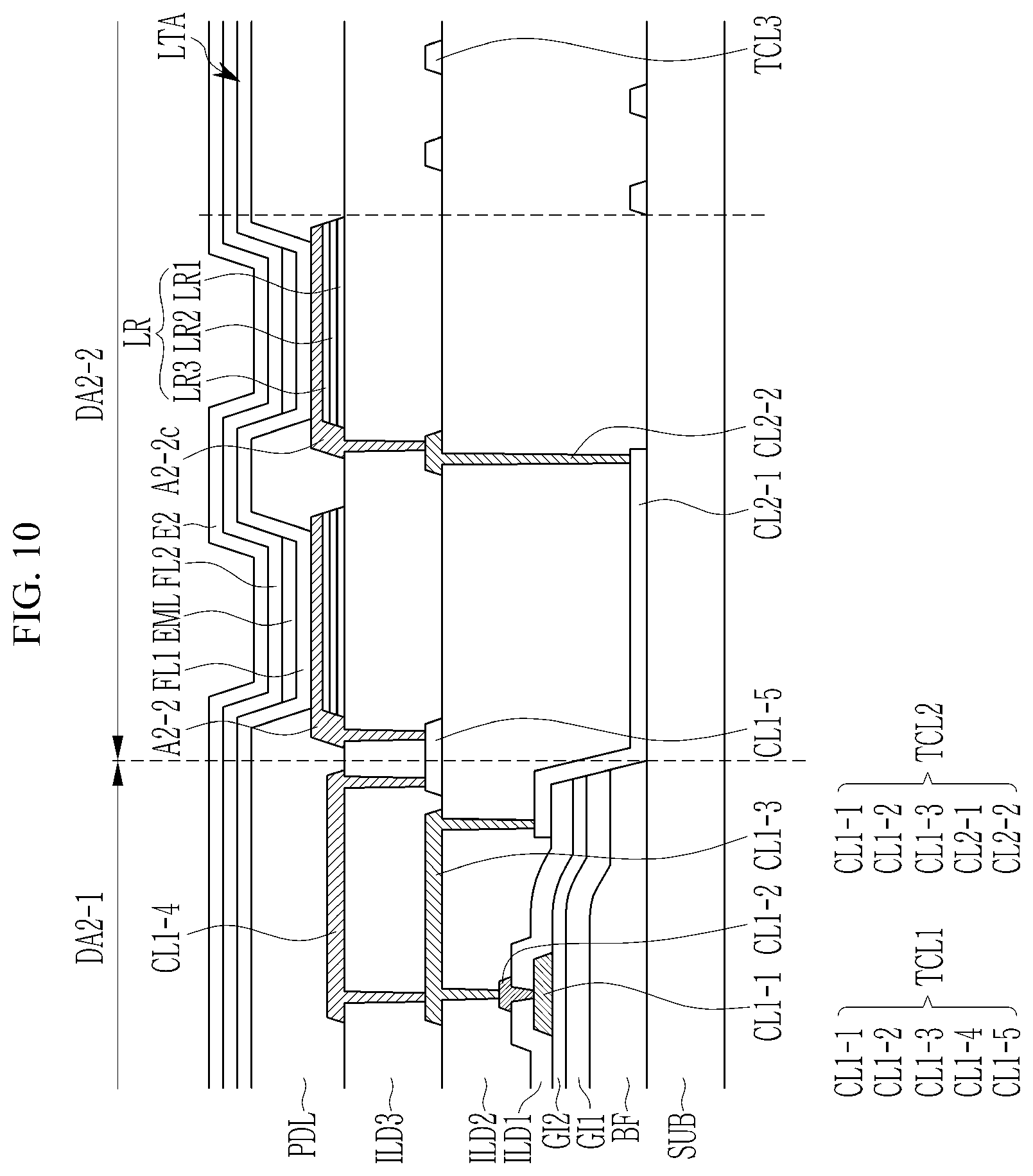 Patent US12610688 Figure 10 – Display device