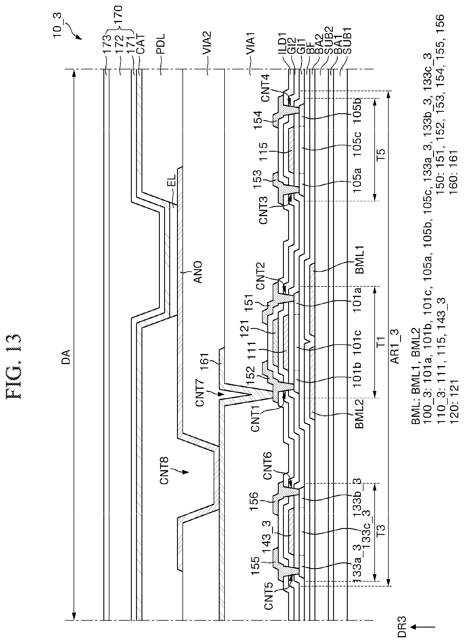 Patent US12610689 Figure 13 – Display device