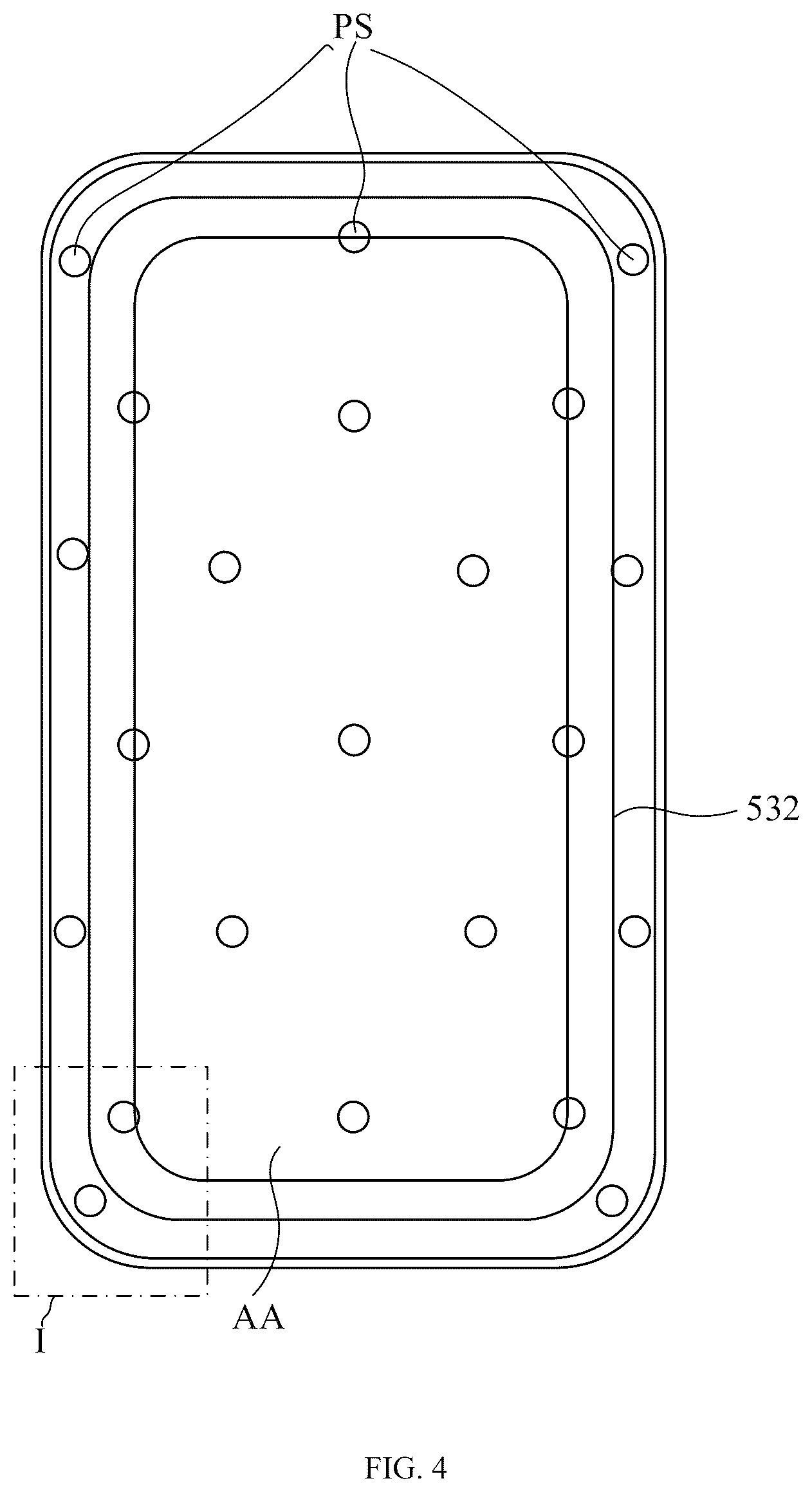 Patent US12610692 Figure 4 – Display panel and display device
