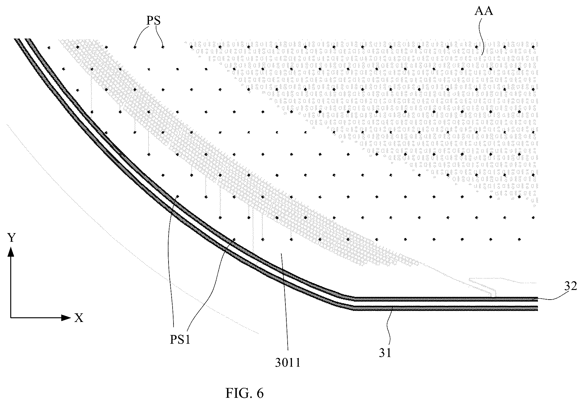Patent US12610692 Figure 6 – Display panel and display device
