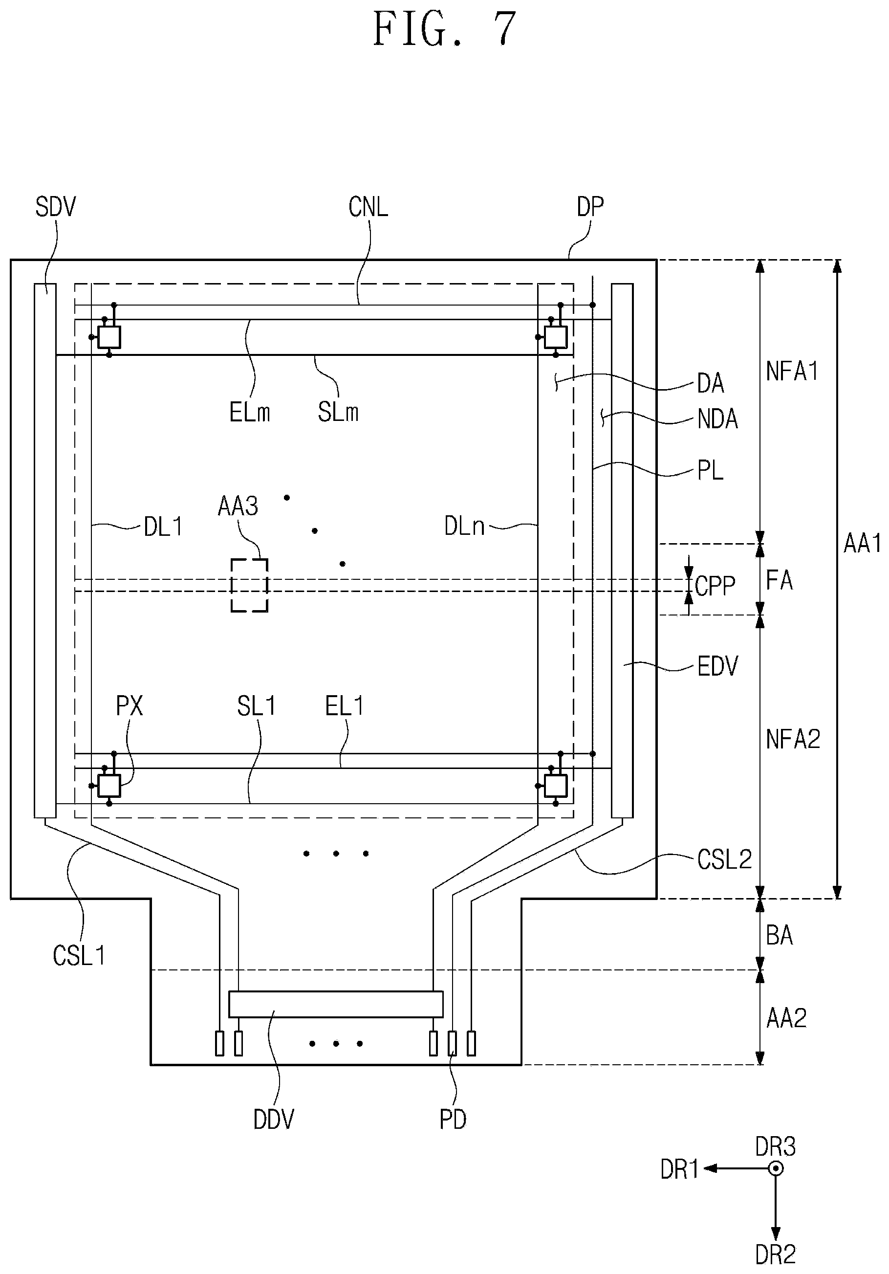 Patent US12610697 Figure 5 – Display device
