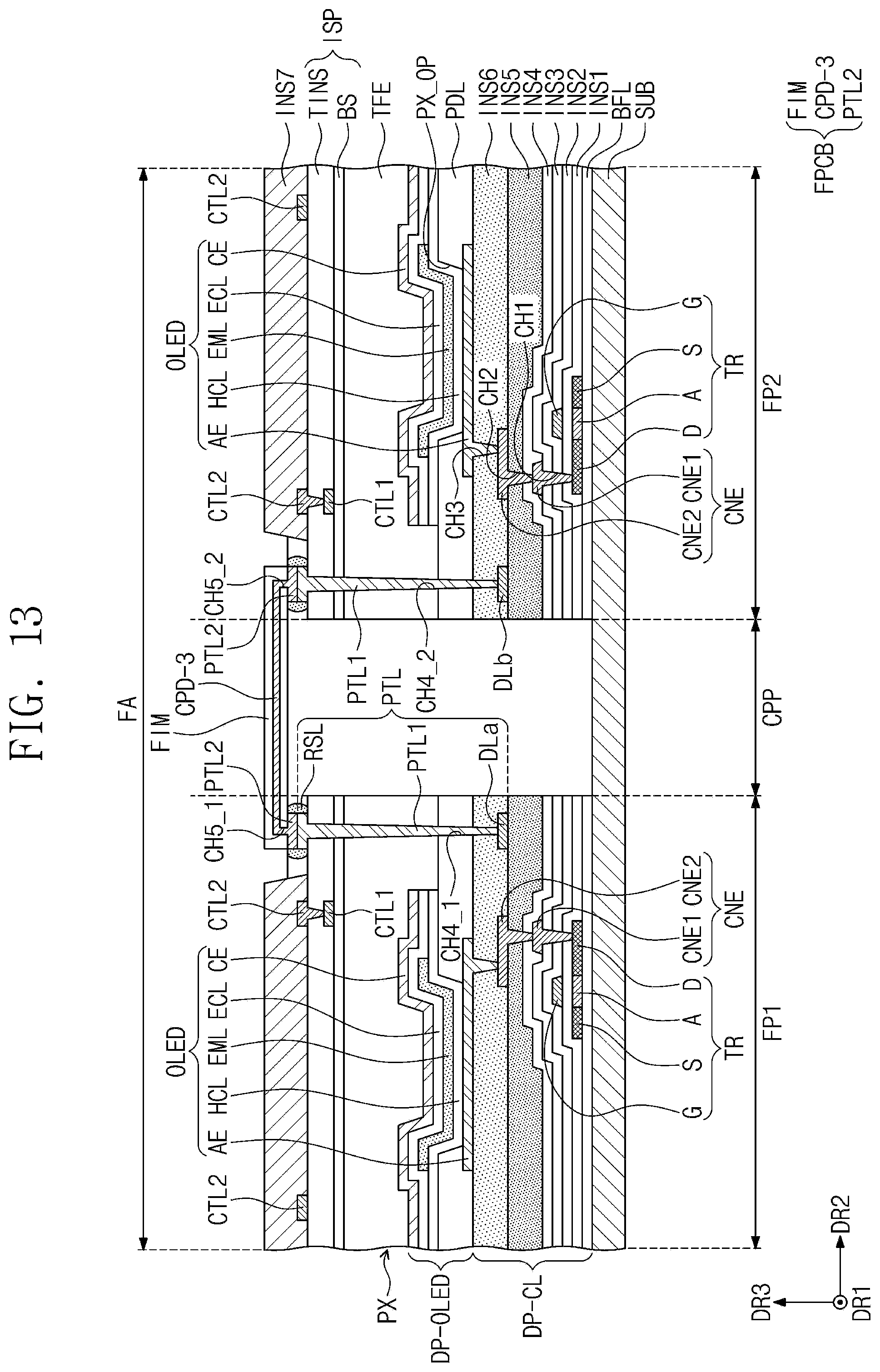 Patent US12610697 Figure 11 – Display device