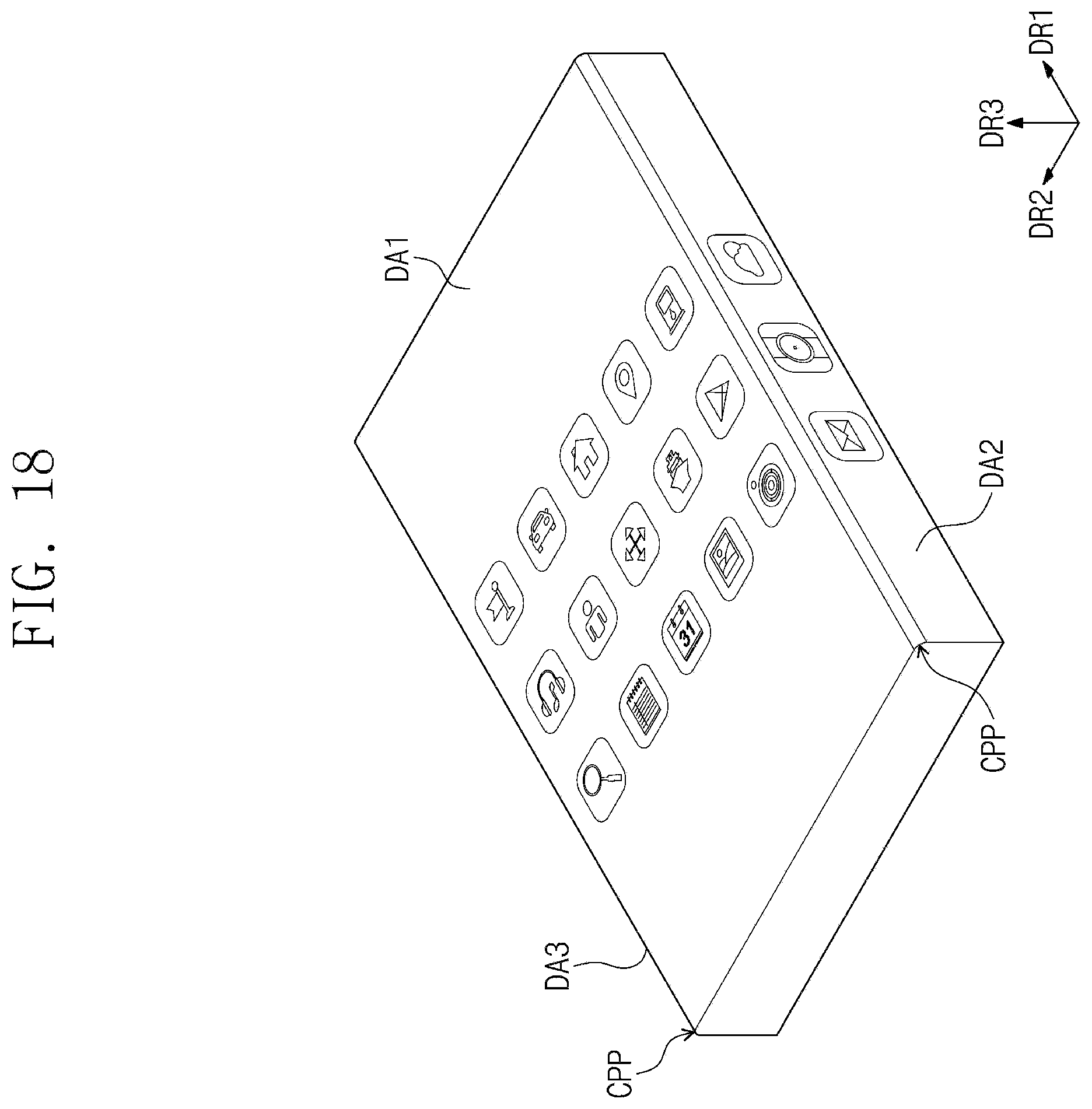 Patent US12610697 Figure 16 – Display device
