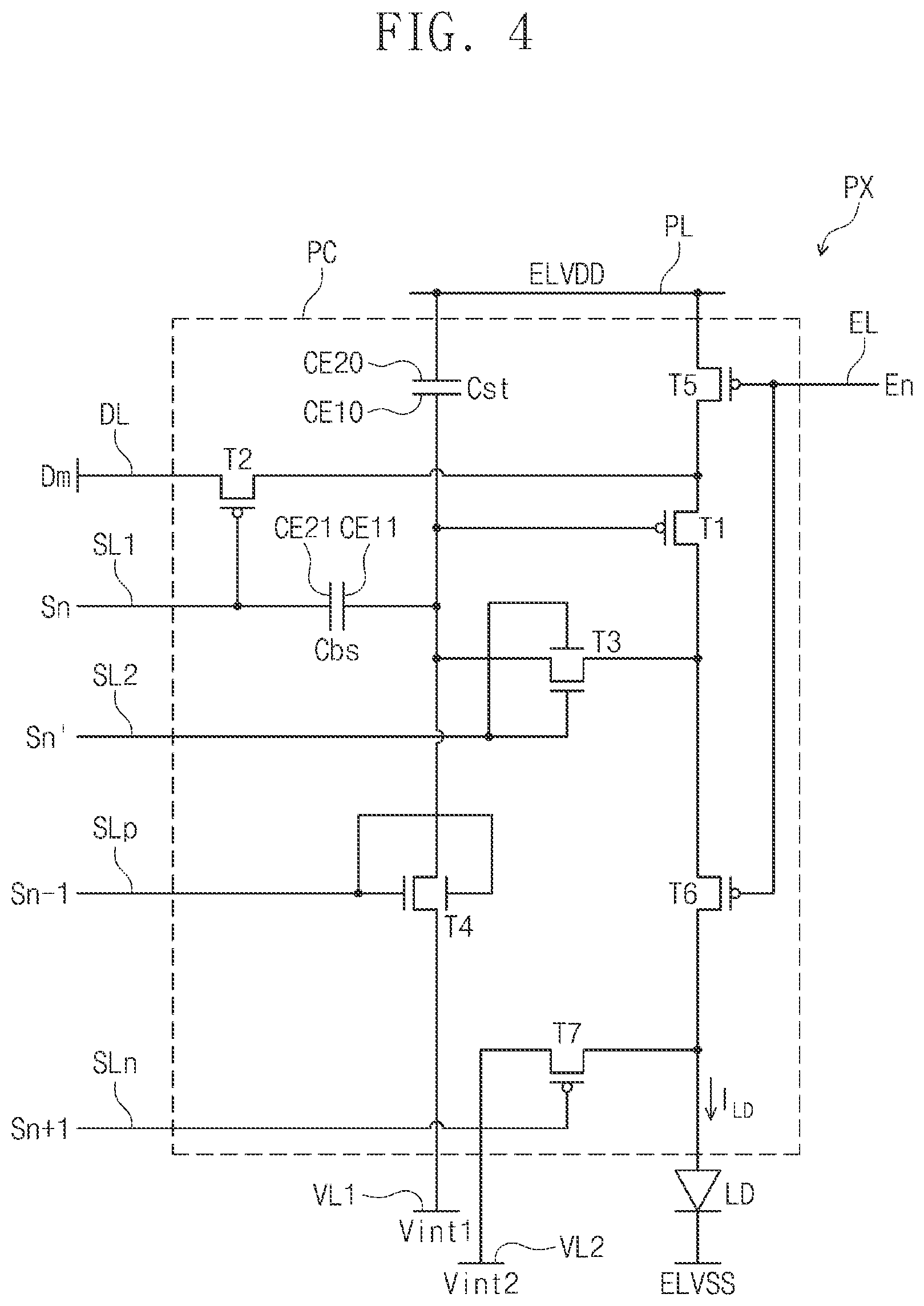 Patent US12610703 Figure 3 – Display panel and electronic device including the same