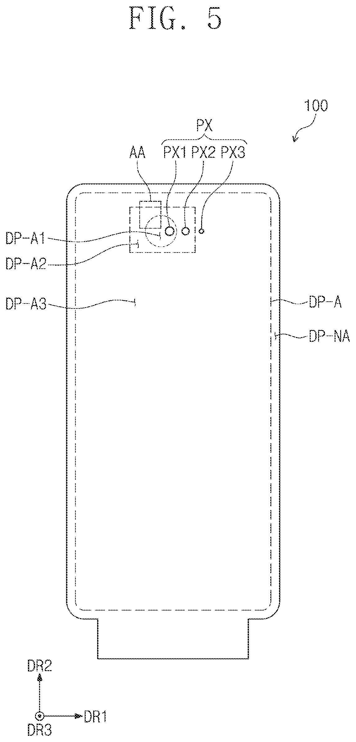 Patent US12610703 Figure 4 – Display panel and electronic device including the same