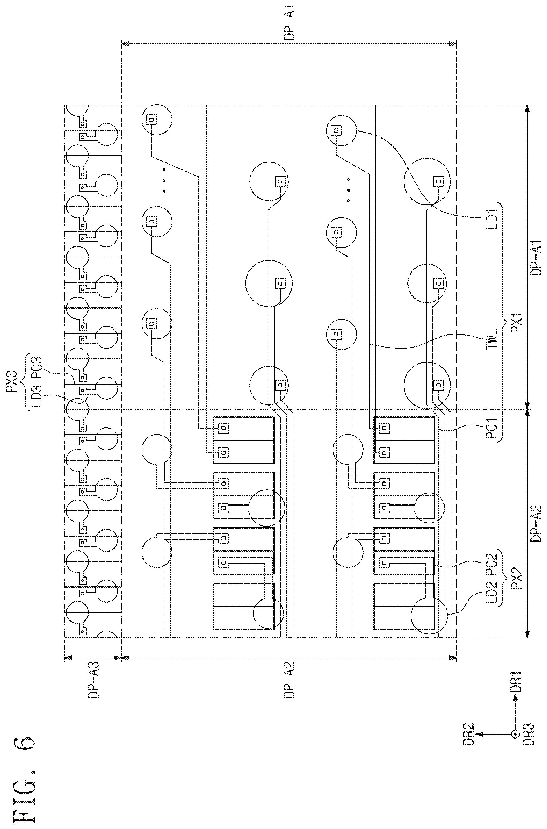 Patent US12610703 Figure 5 – Display panel and electronic device including the same