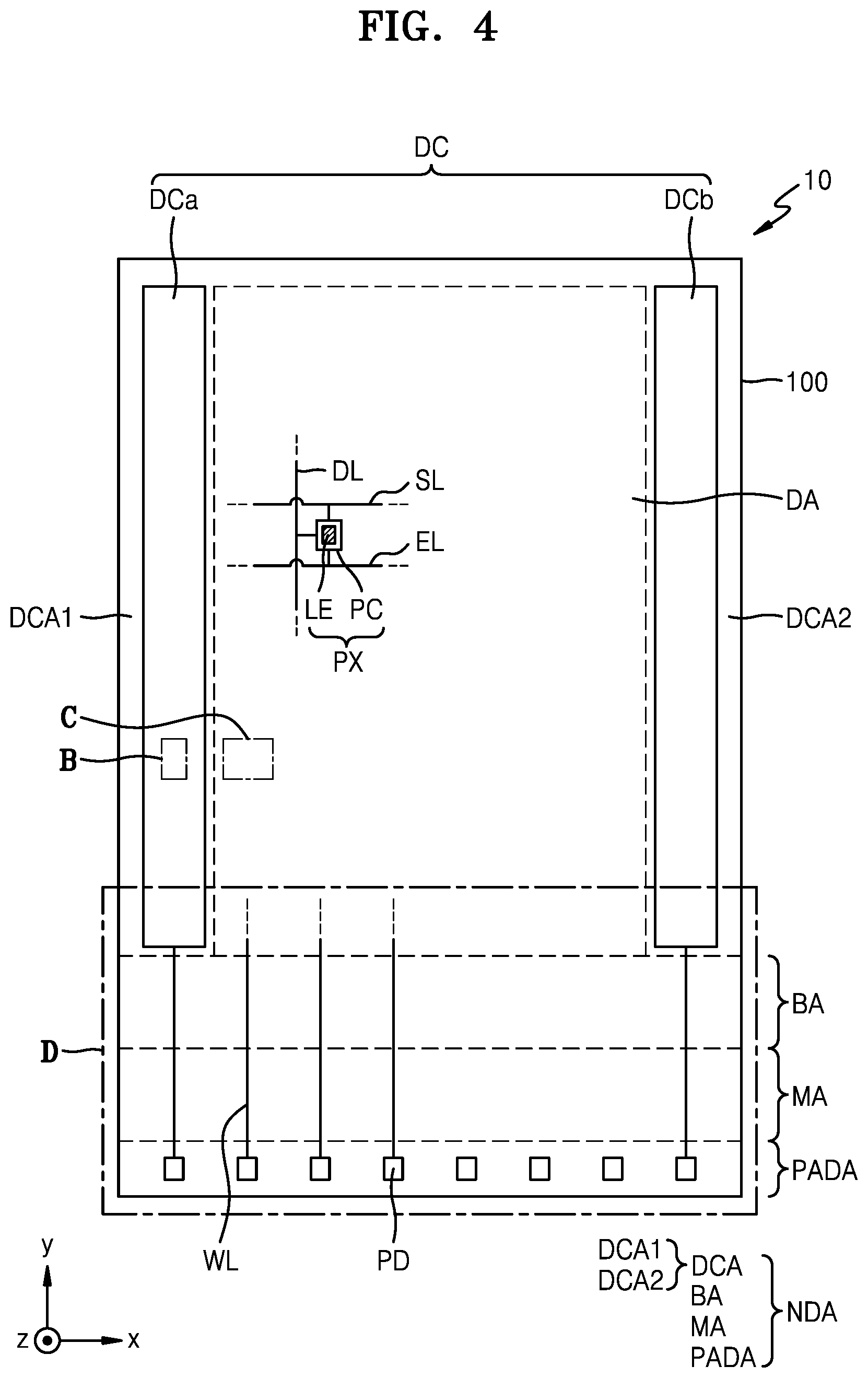 Patent US12610704 Figure 5 – Display apparatus and method of manufacturing the same