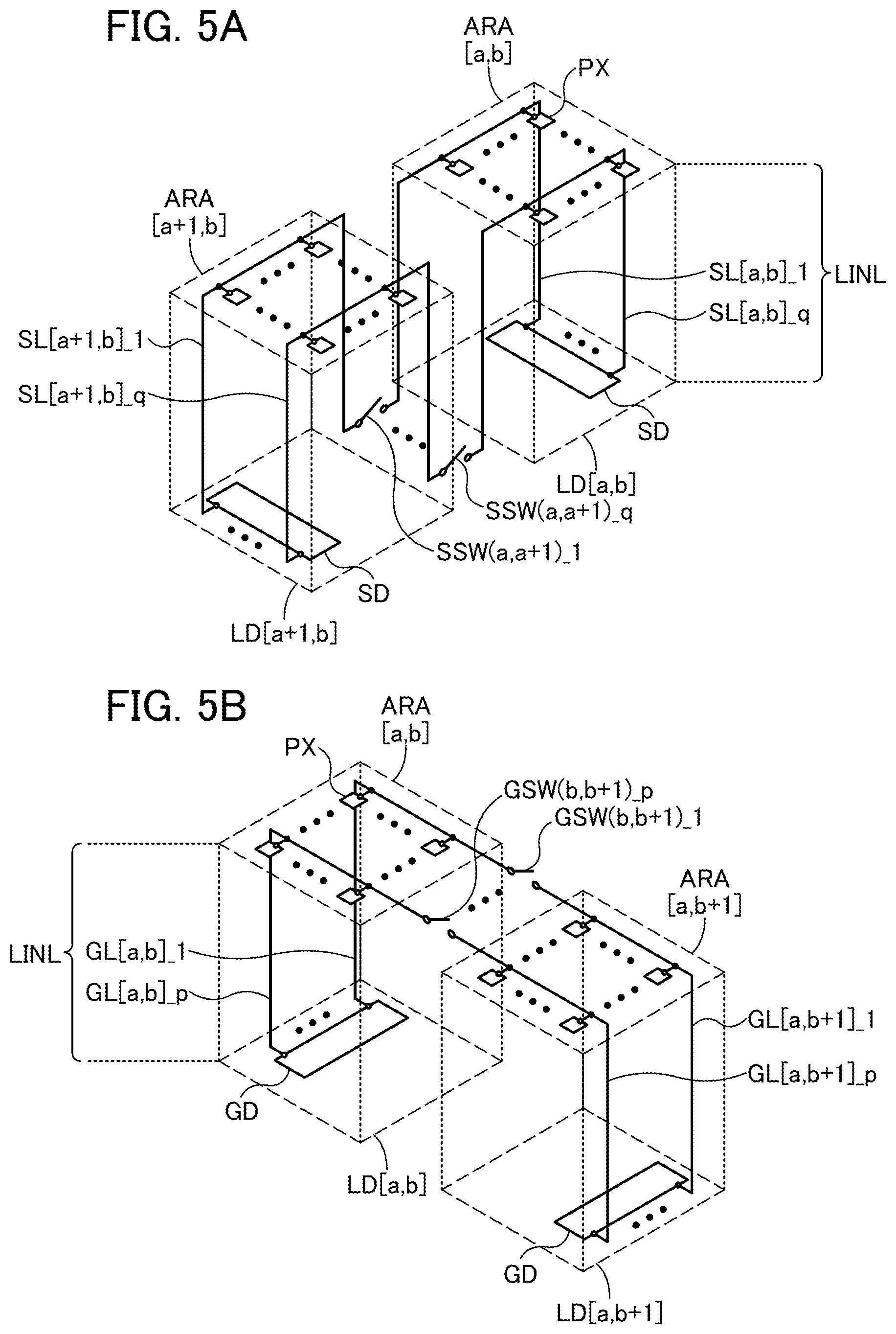 Patent US12610707 Figure 5 – Display apparatus, electronic device, and method of manufacturing semiconductor device