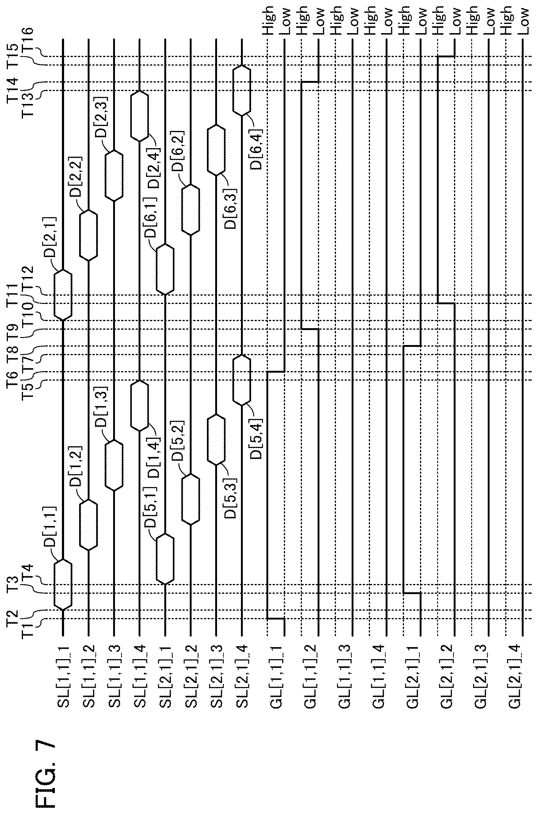 Patent US12610707 Figure 7 – Display apparatus, electronic device, and method of manufacturing semiconductor device
