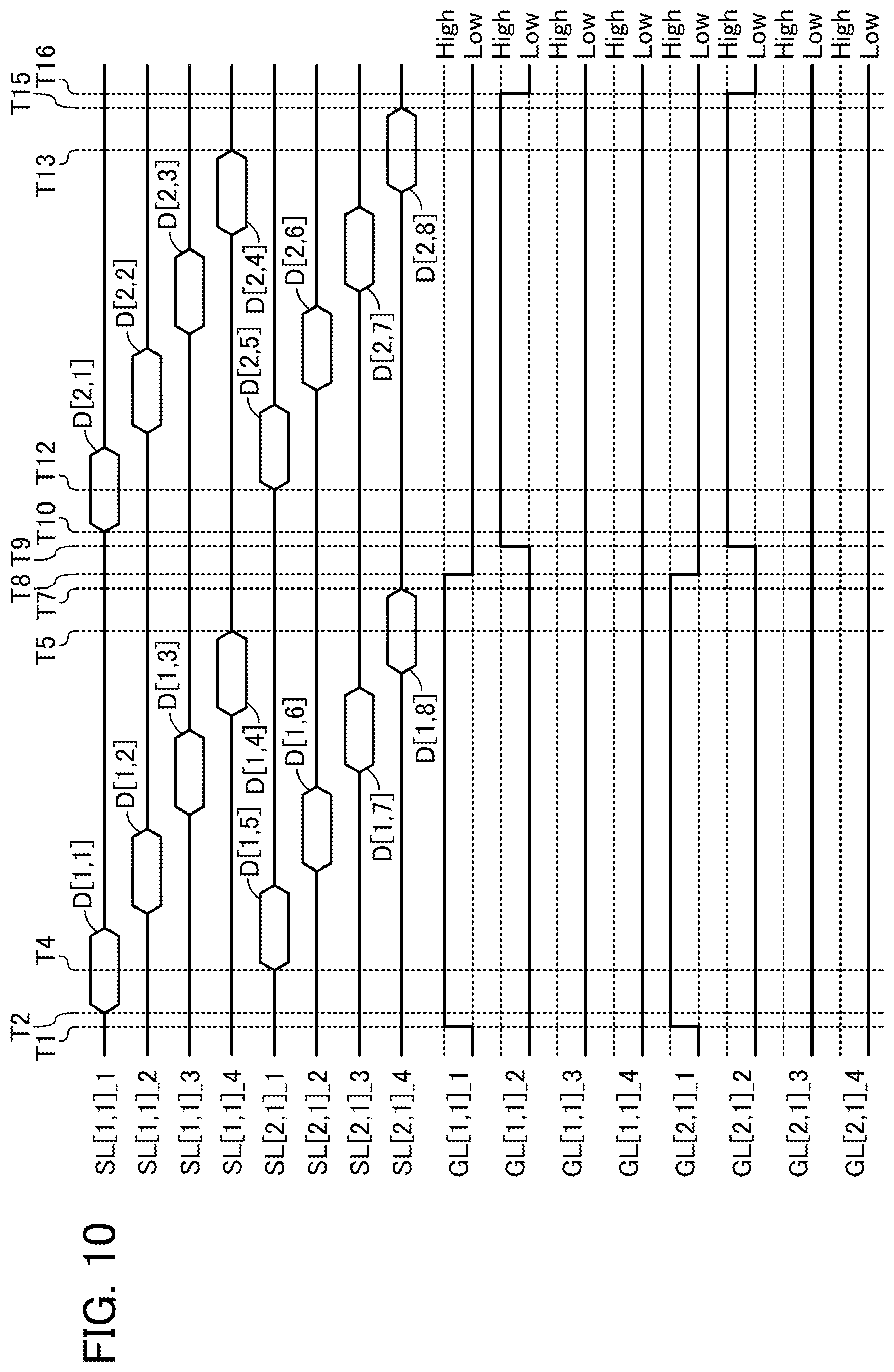Patent US12610707 Figure 10 – Display apparatus, electronic device, and method of manufacturing semiconductor device