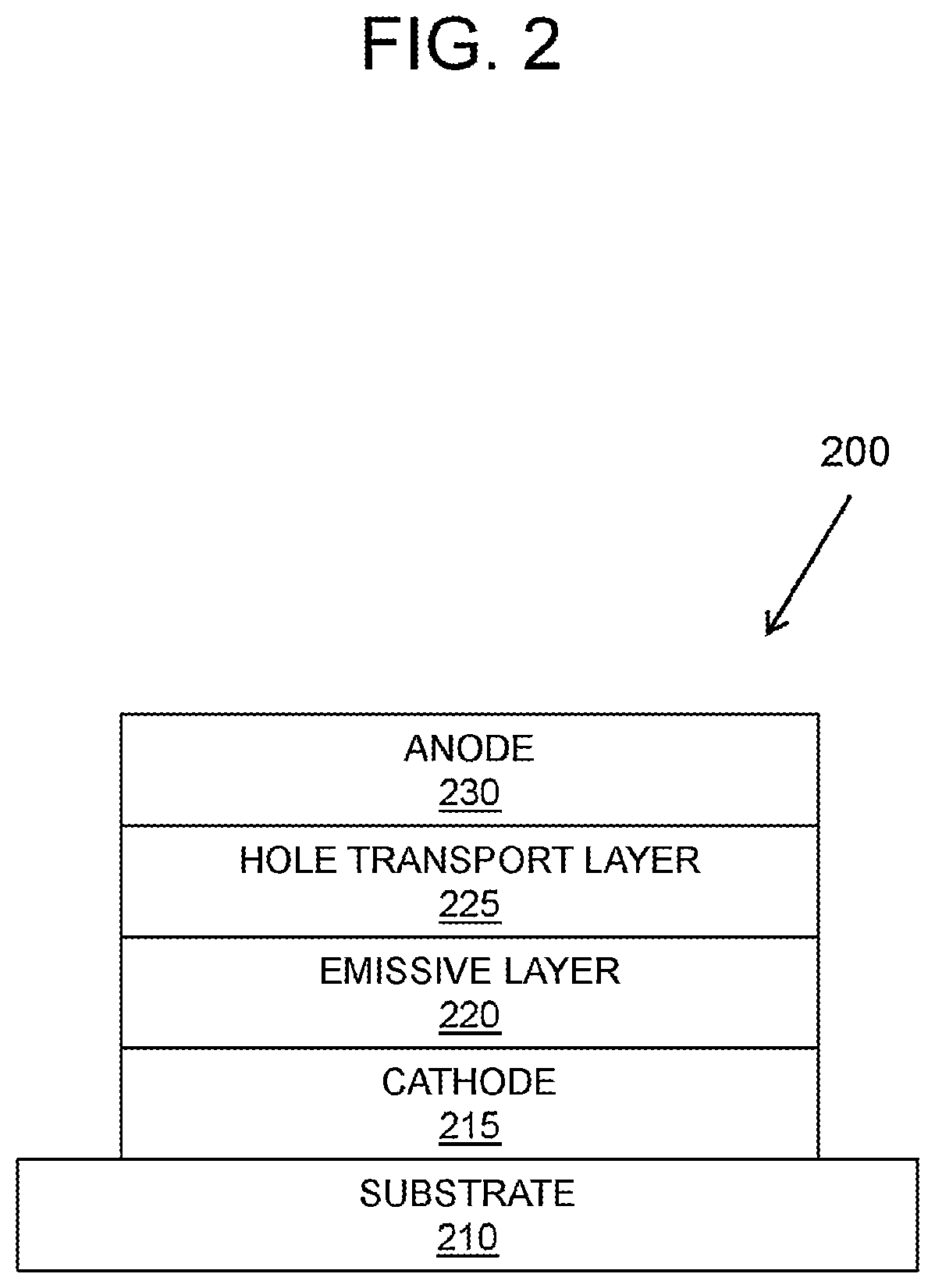 Patent US12610708 Figure 2 – Light emitting device architectures