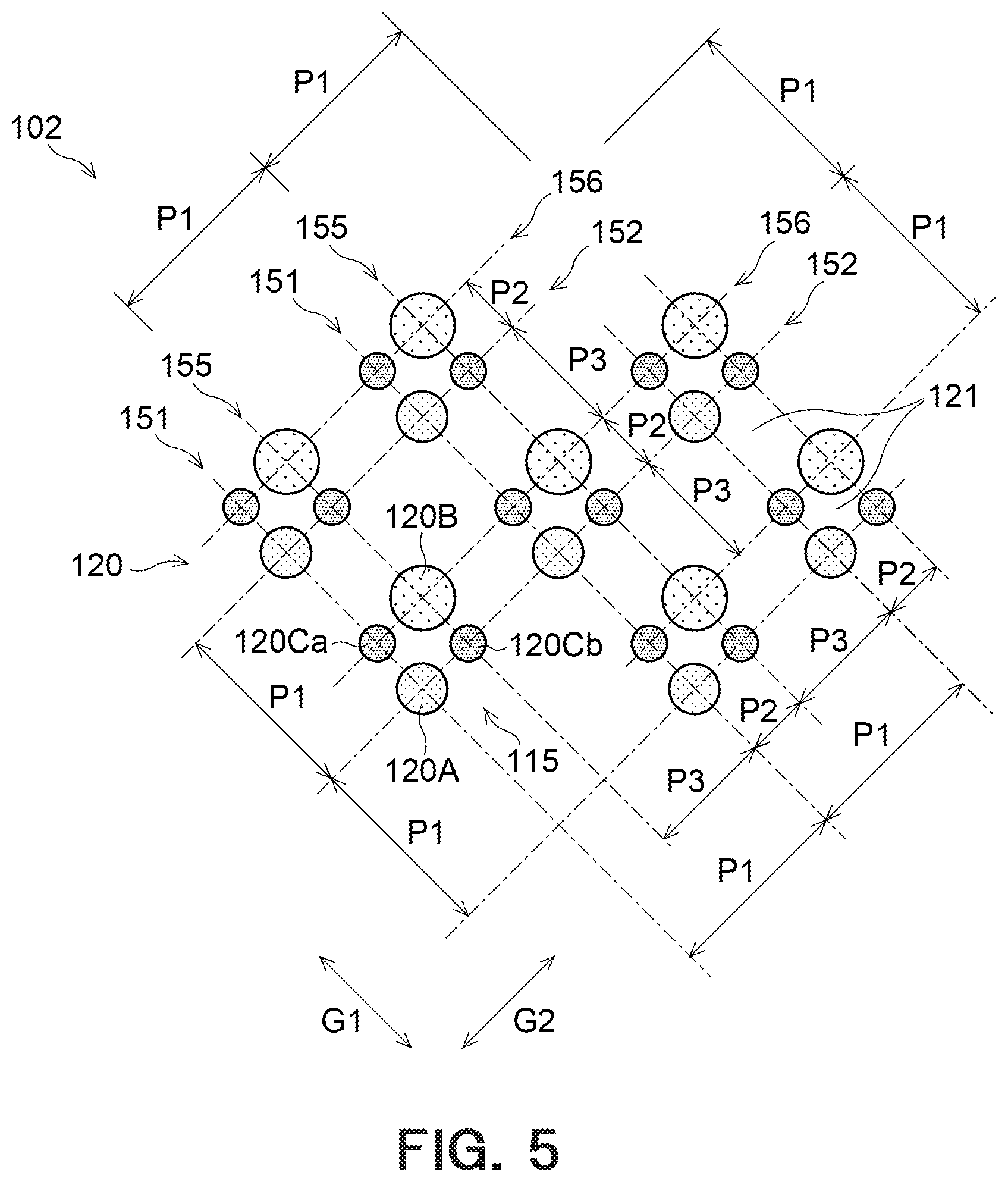 Patent US12610711 Figure 4 – Organic device and mask group