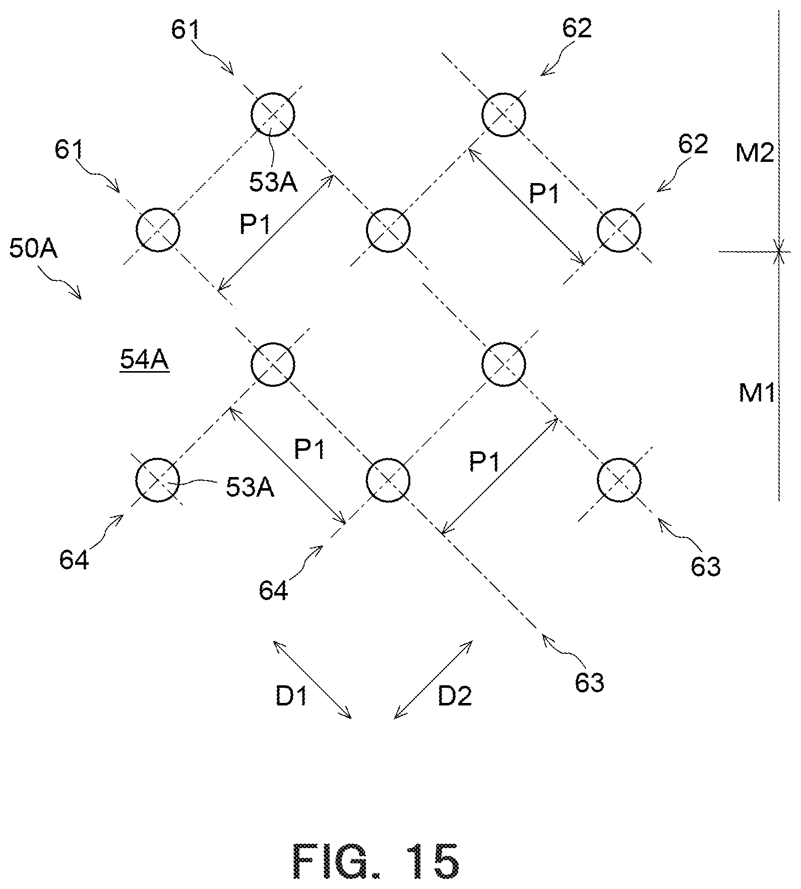 Patent US12610711 Figure 12 – Organic device and mask group