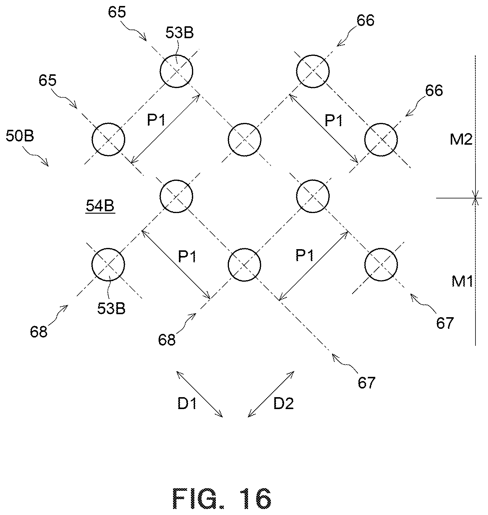 Patent US12610711 Figure 13 – Organic device and mask group