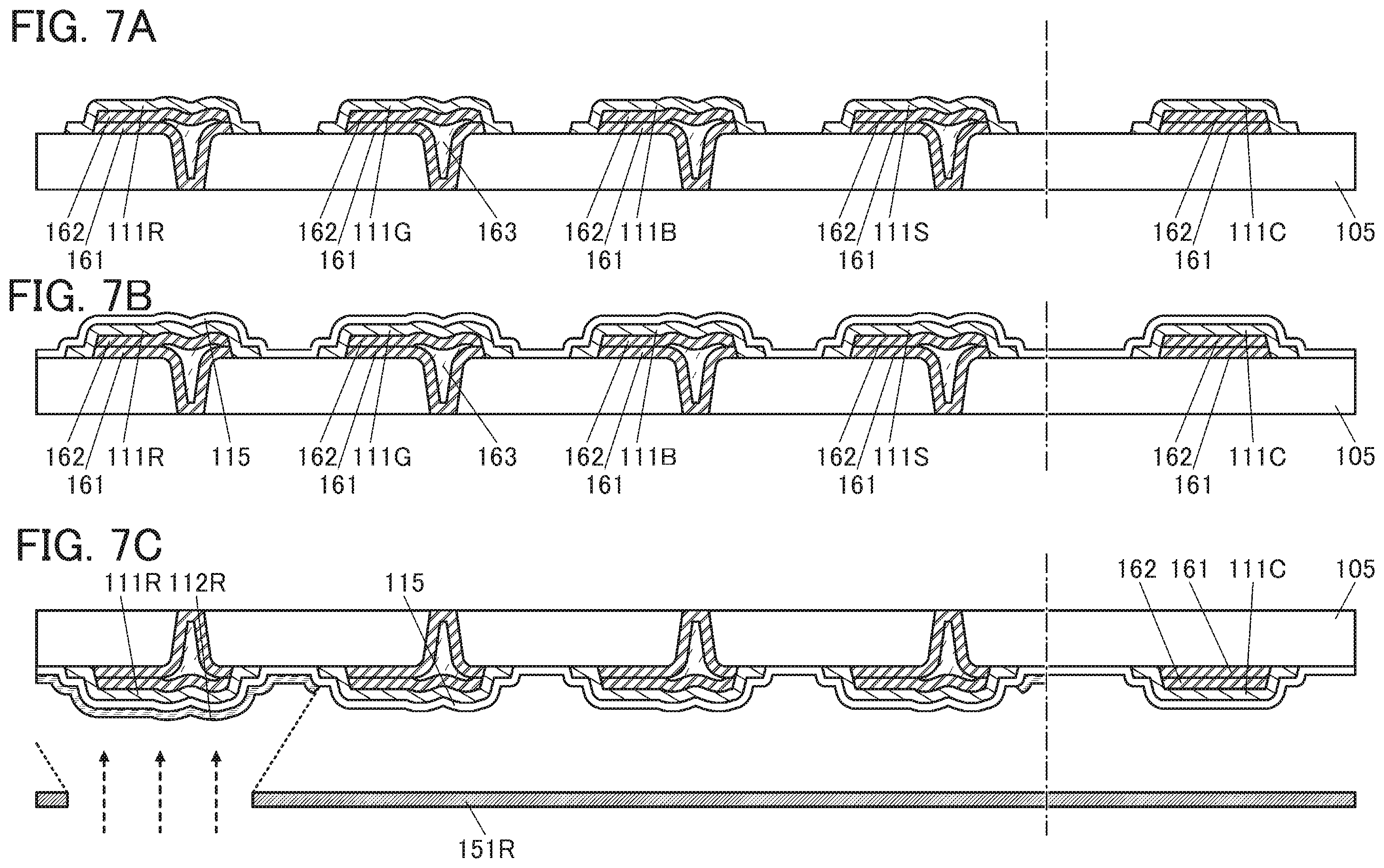 Patent US12610713 Figure 7 – Display apparatus and method for manufacturing display apparatus
