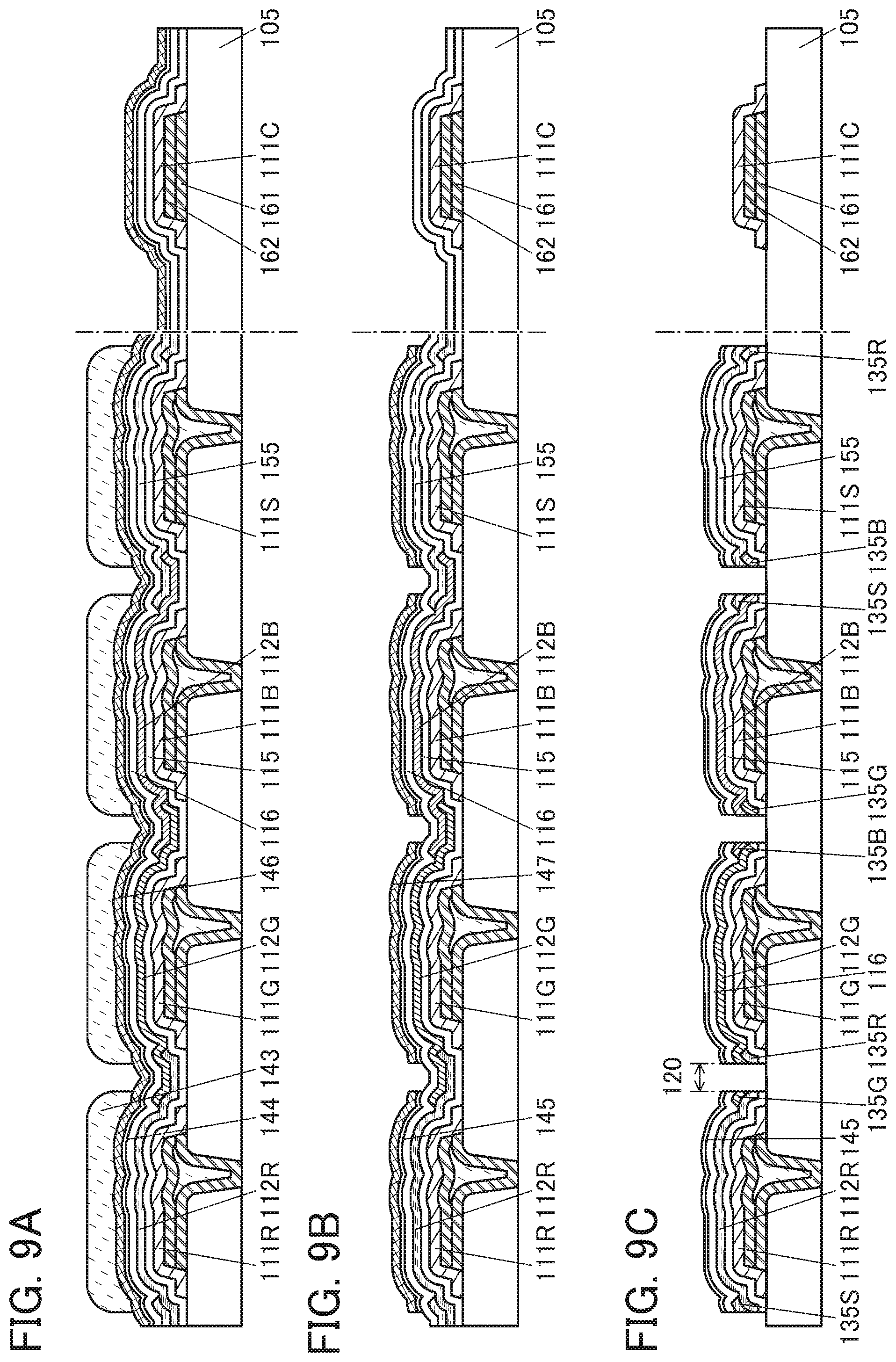 Patent US12610713 Figure 9 – Display apparatus and method for manufacturing display apparatus