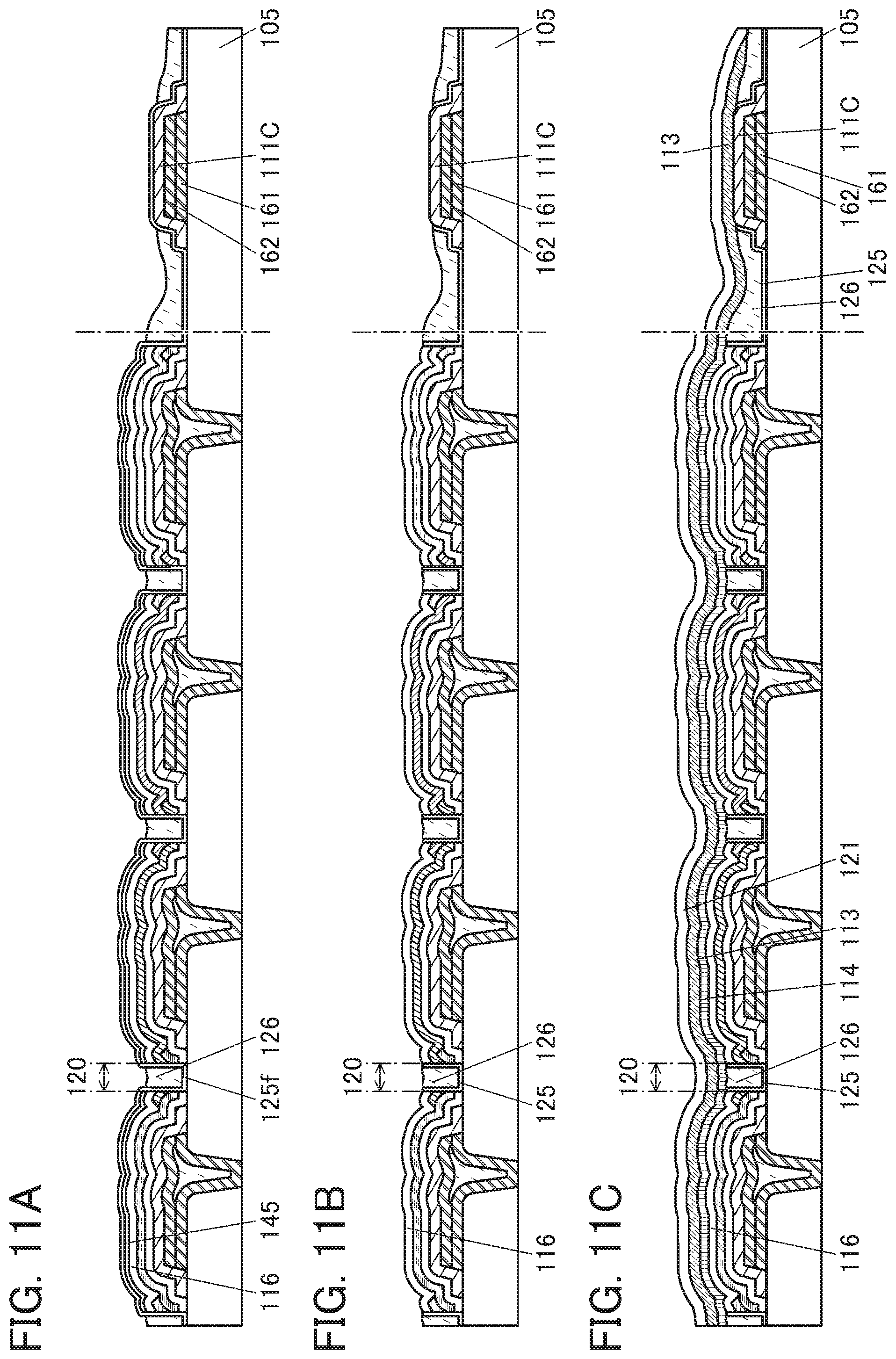 Patent US12610713 Figure 11 – Display apparatus and method for manufacturing display apparatus