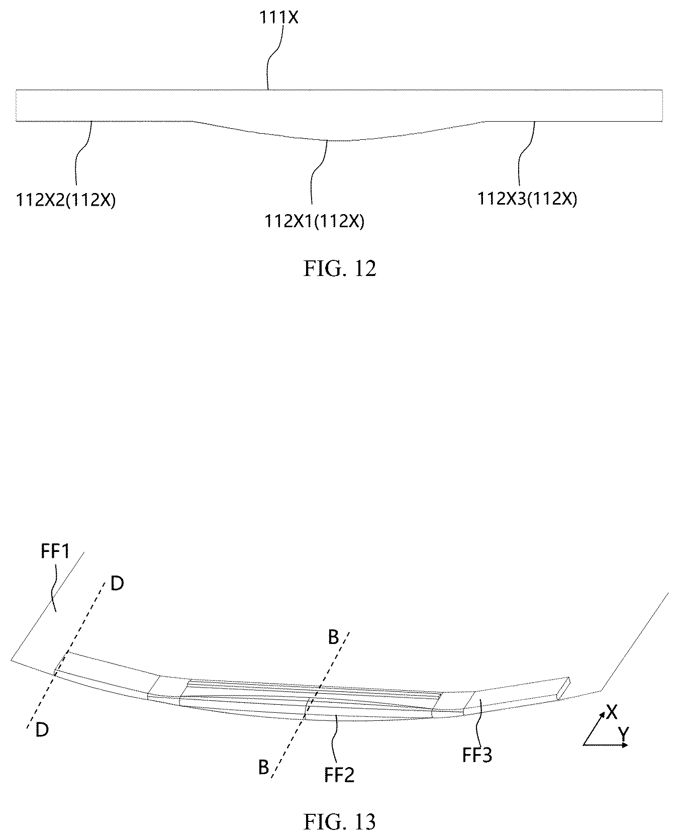 Patent US12610716 Figure 5 – Curved display with arched pad support