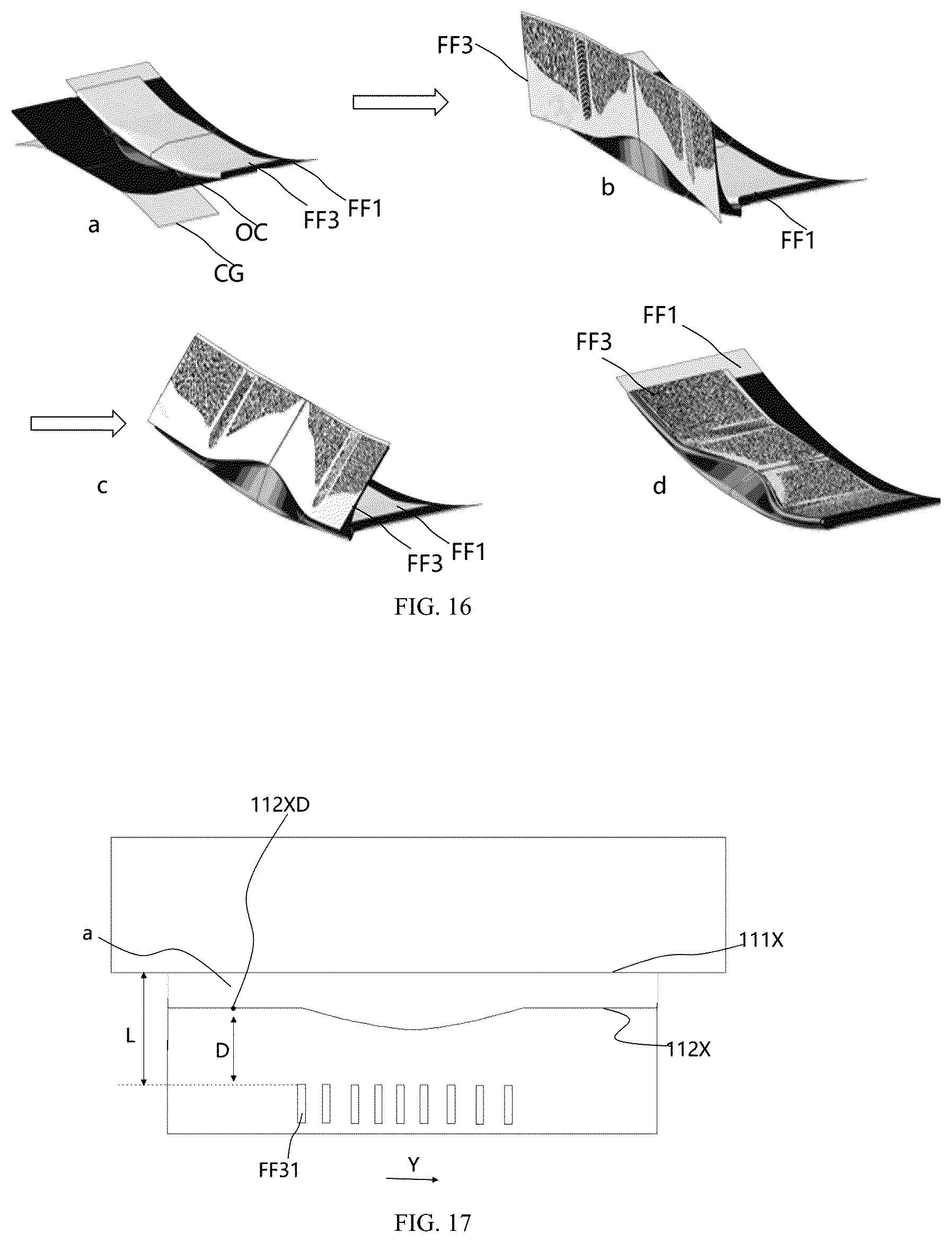 Patent US12610716 Figure 7 – Curved display with arched pad support