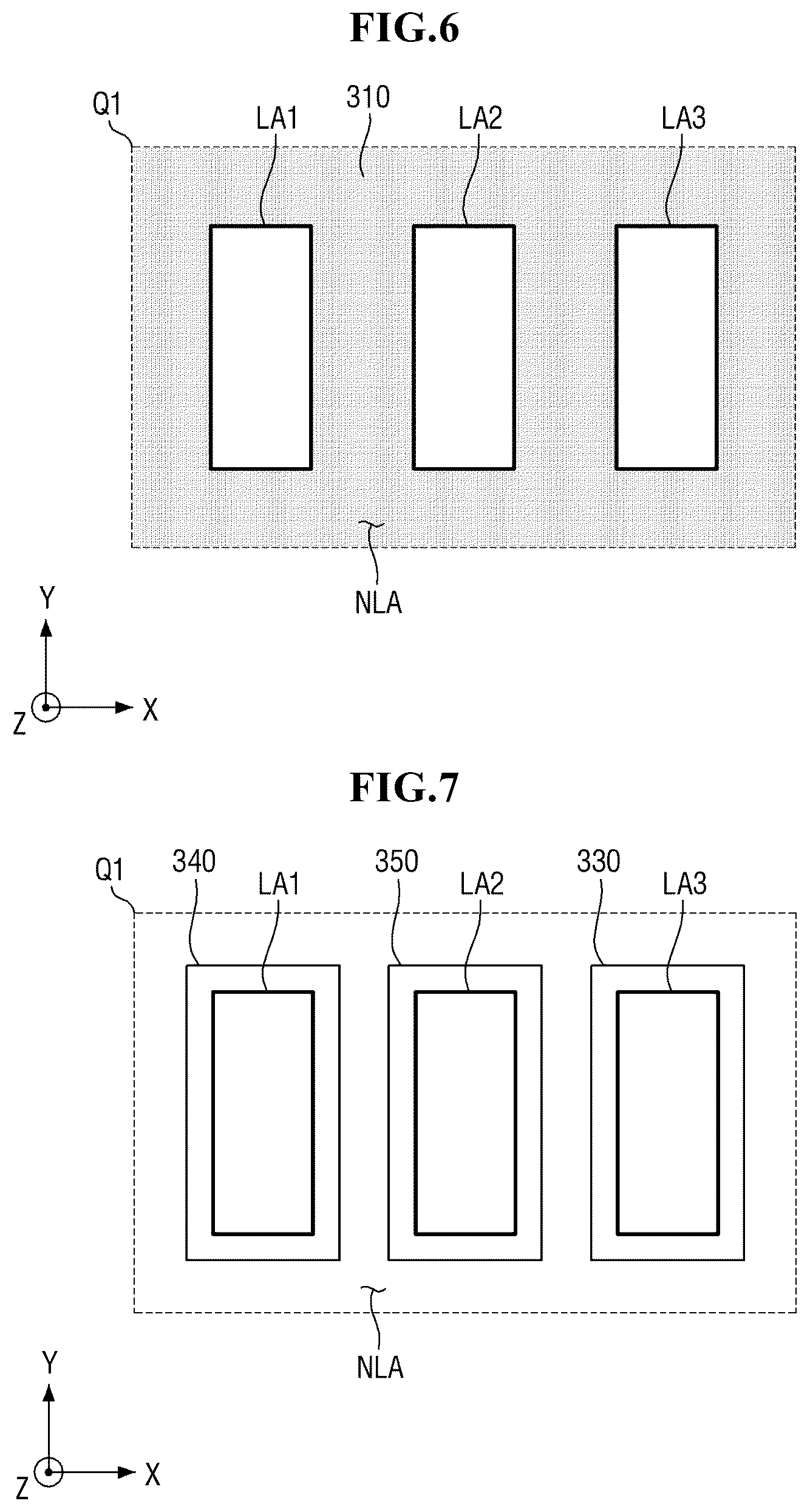 Patent US12610719 Figure 6 – Display device having encapsulation layer overlaying color filter and multiple dams