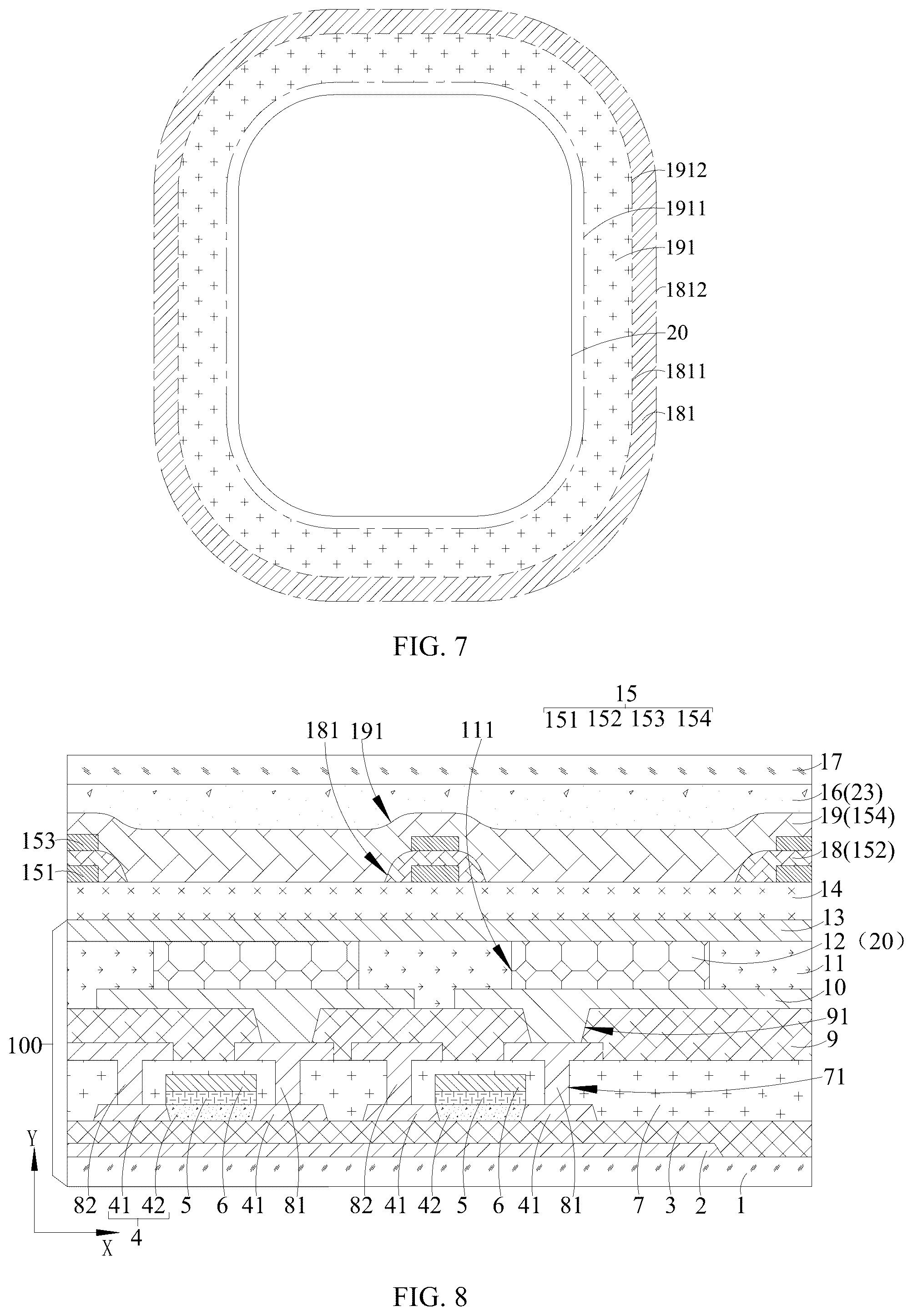 Patent US12610721 Figure 4 – Display panel and display device