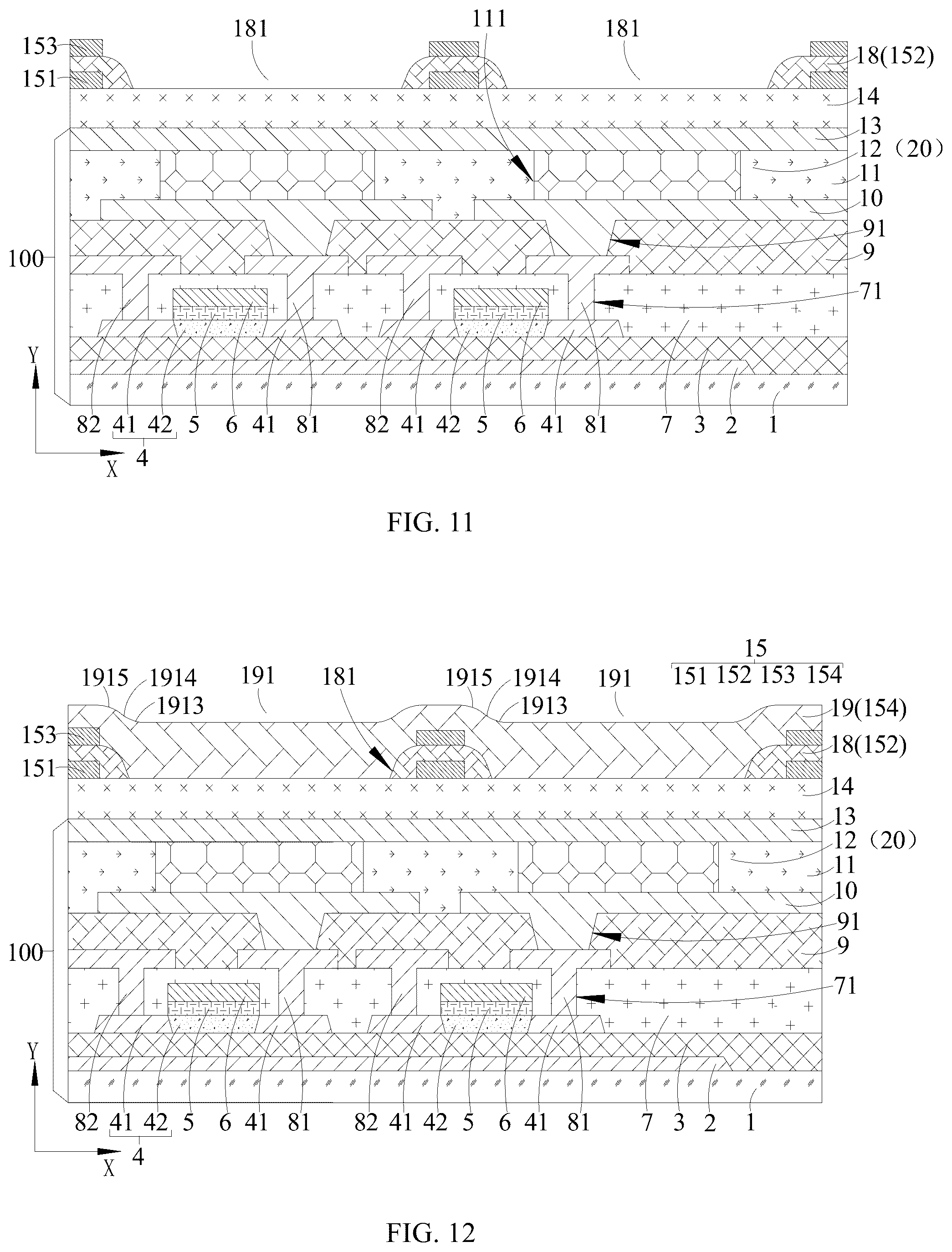 Patent US12610721 Figure 6 – Display panel and display device