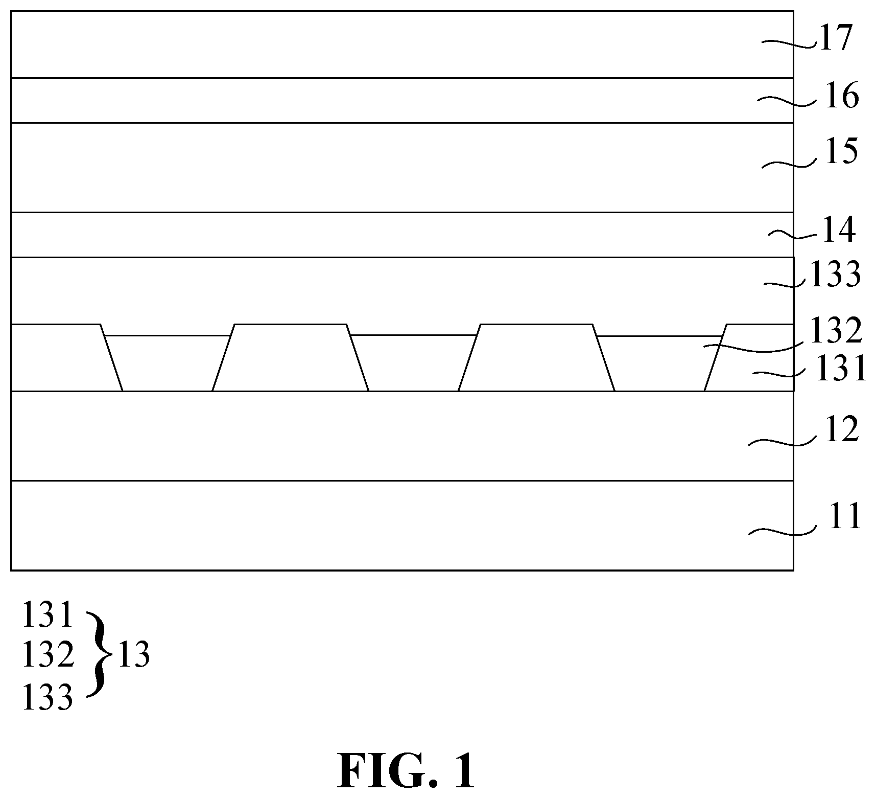 Patent US12610722 Figure 1 – Display panel with color resist stacks disposed in non-light-emitting regions