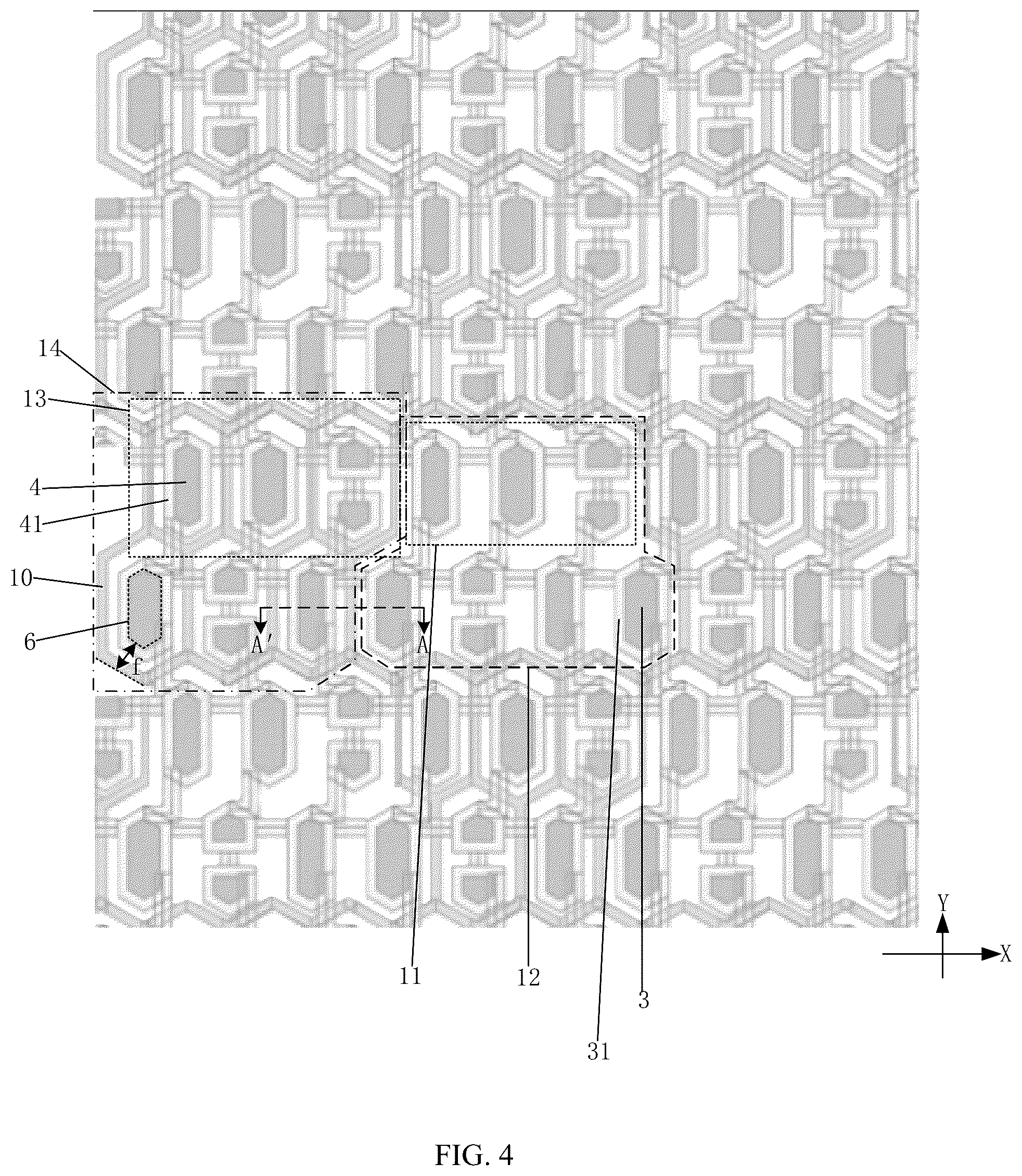 Patent US12610723 Figure 3 – Display substrate having reflection reducing structure, preparation method thereof and display apparatus