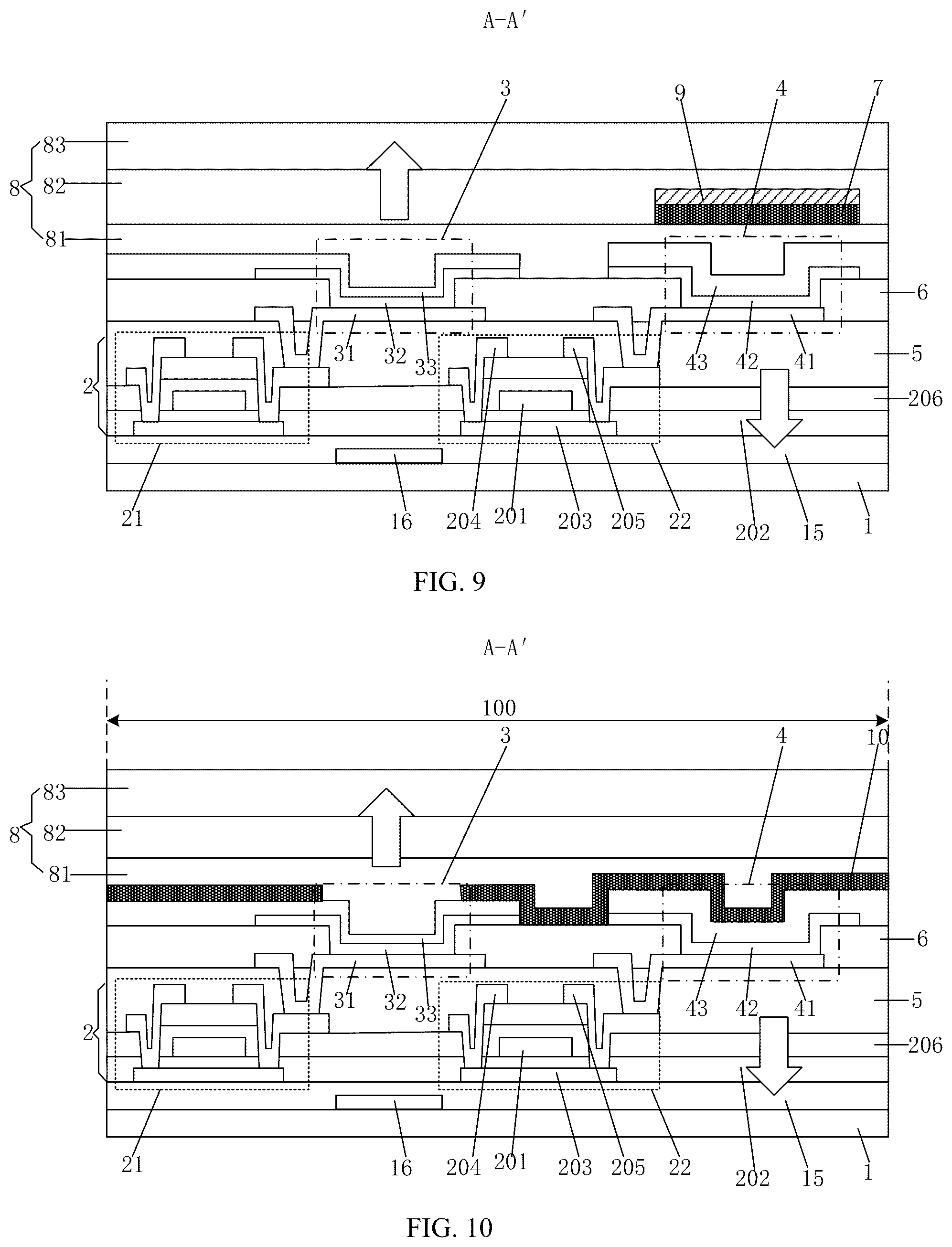 Patent US12610723 Figure 6 – Display substrate having reflection reducing structure, preparation method thereof and display apparatus